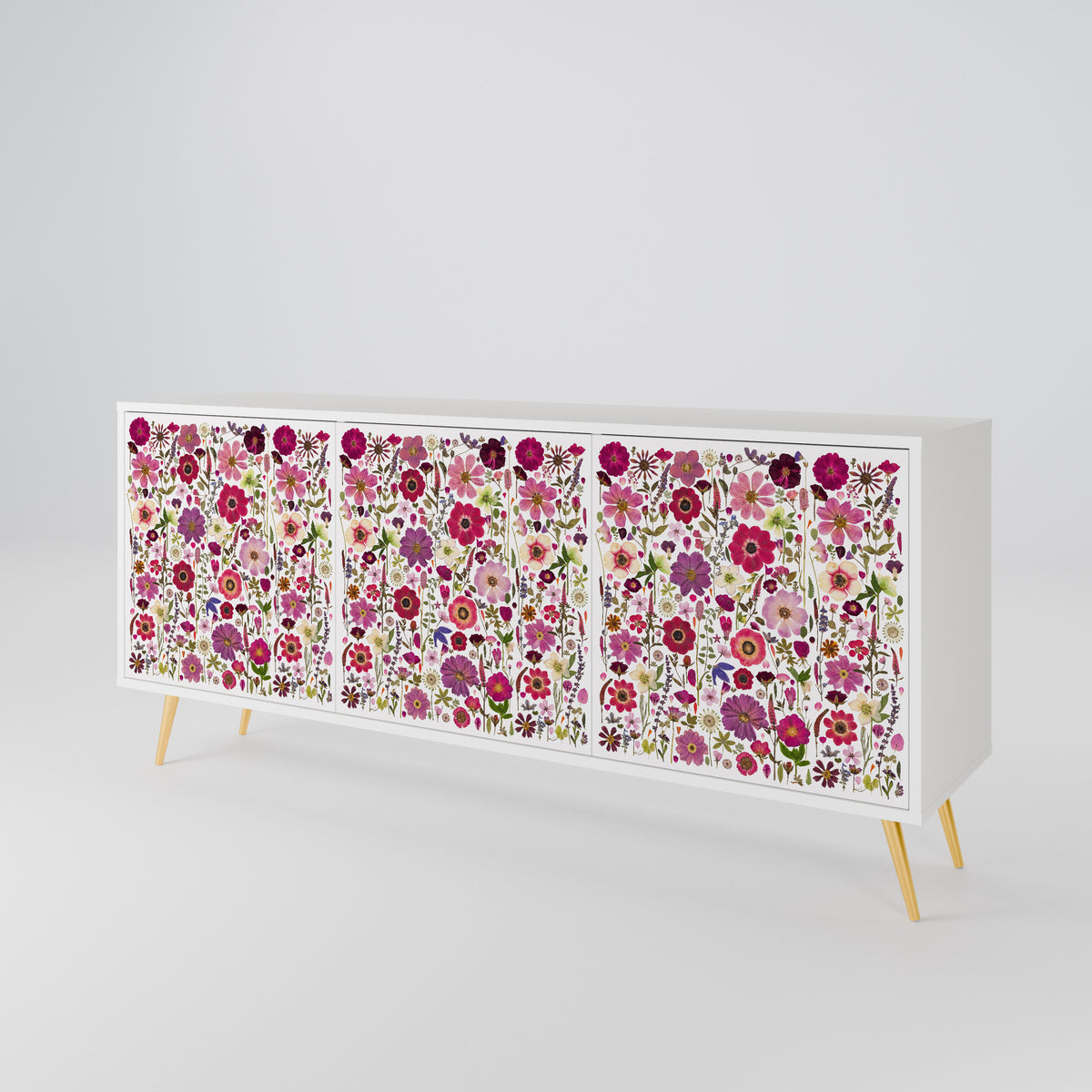 PETAL GARDEN 3-Door Sideboard