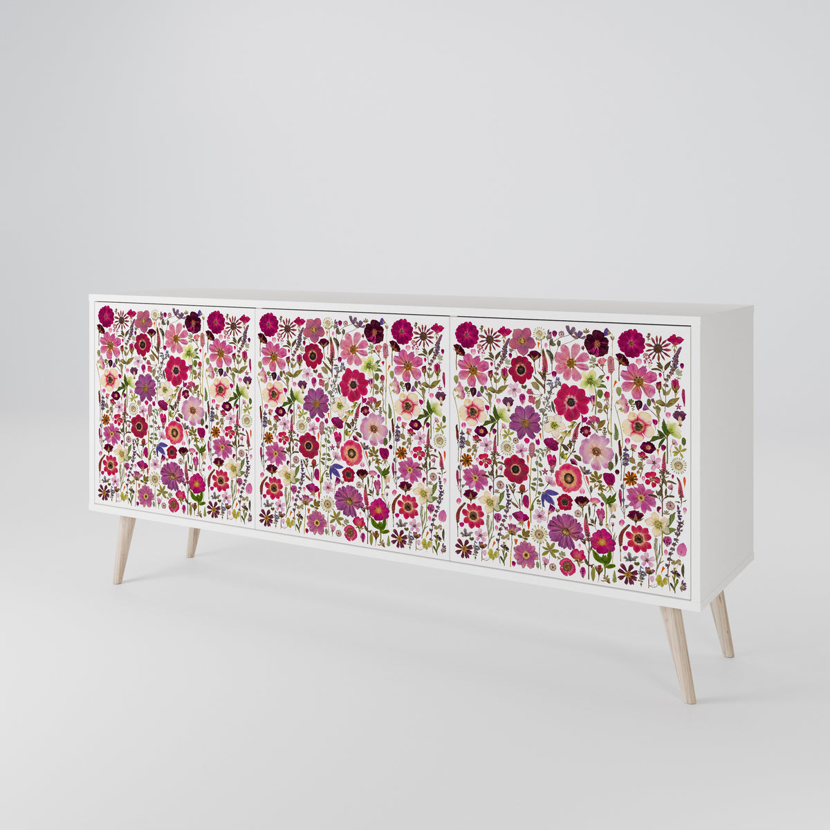 PETAL GARDEN 3-Door Sideboard