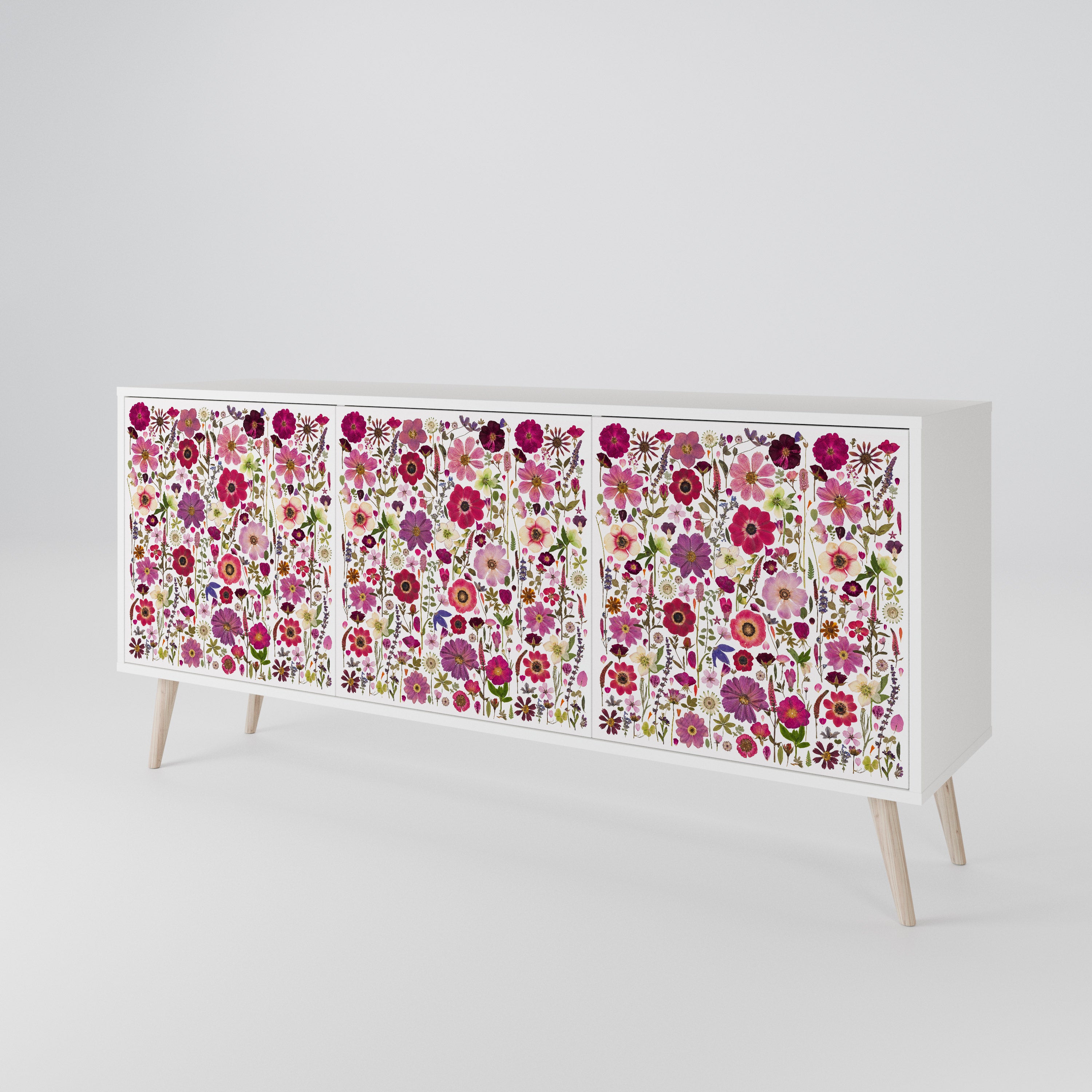 Petal Garden 3-türiges Sideboard
