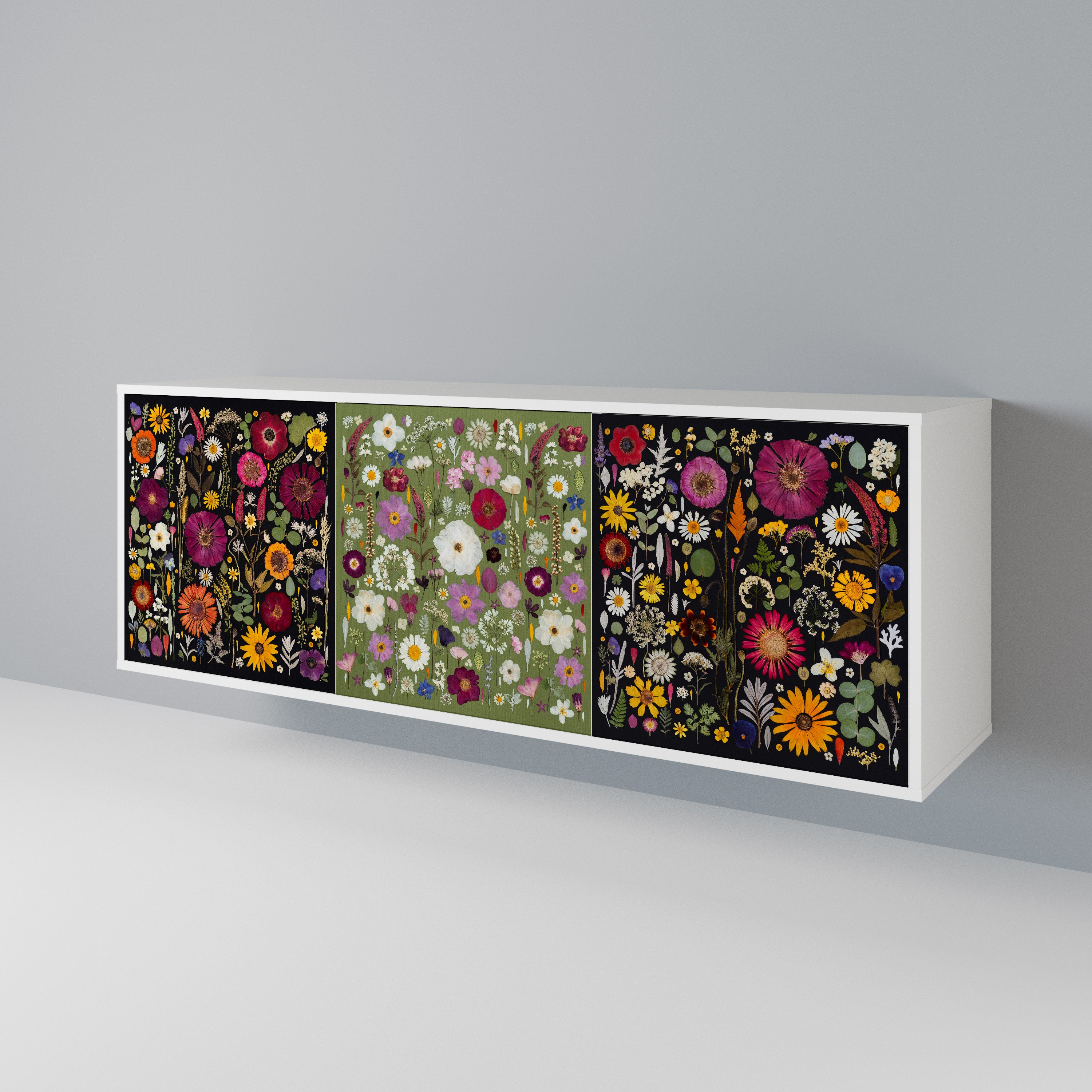 Verdant Garden 3-türiges Sideboard