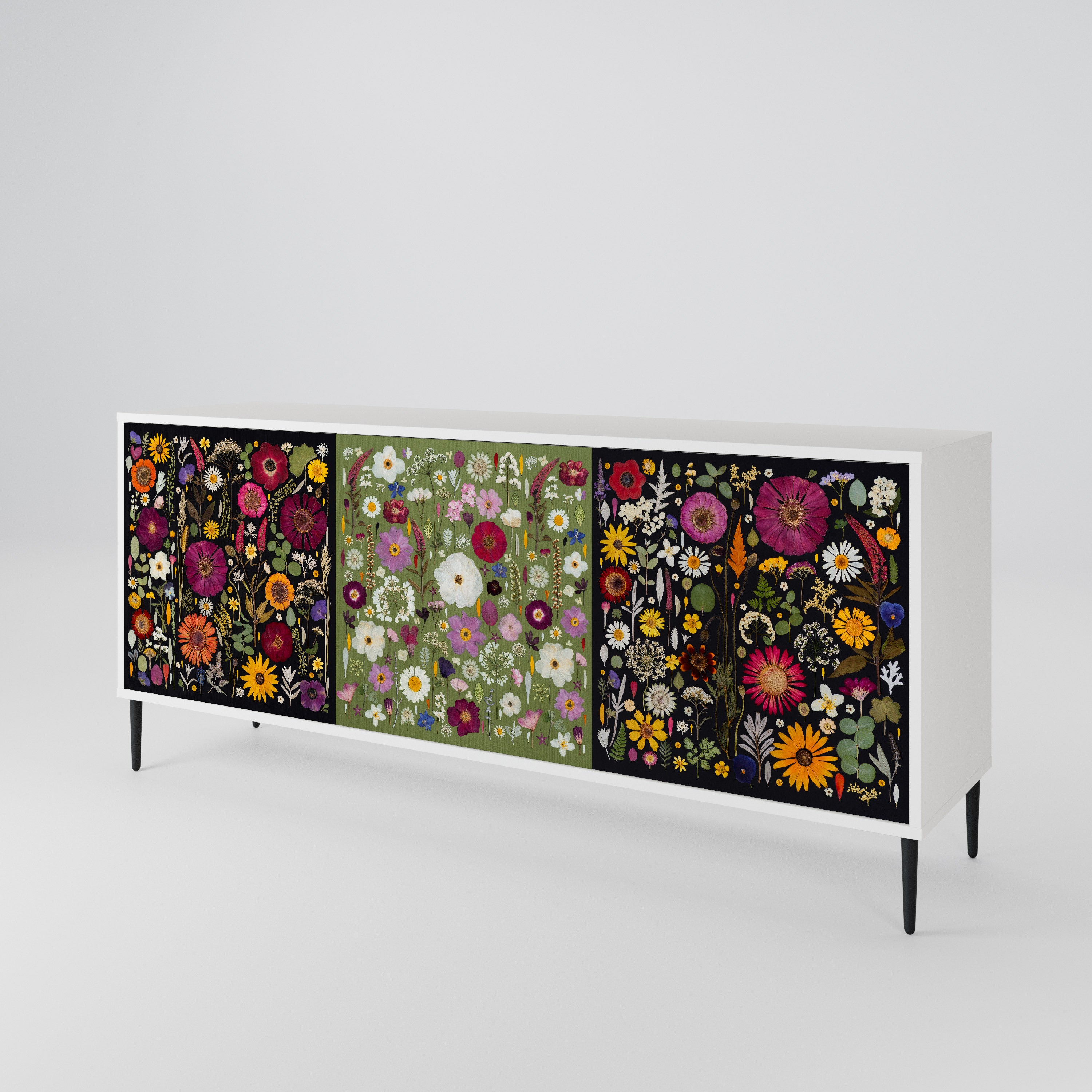 Verdant Garden 3-türiges Sideboard