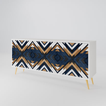 ARTFUL GEOMETRY 3-türiges Sideboard