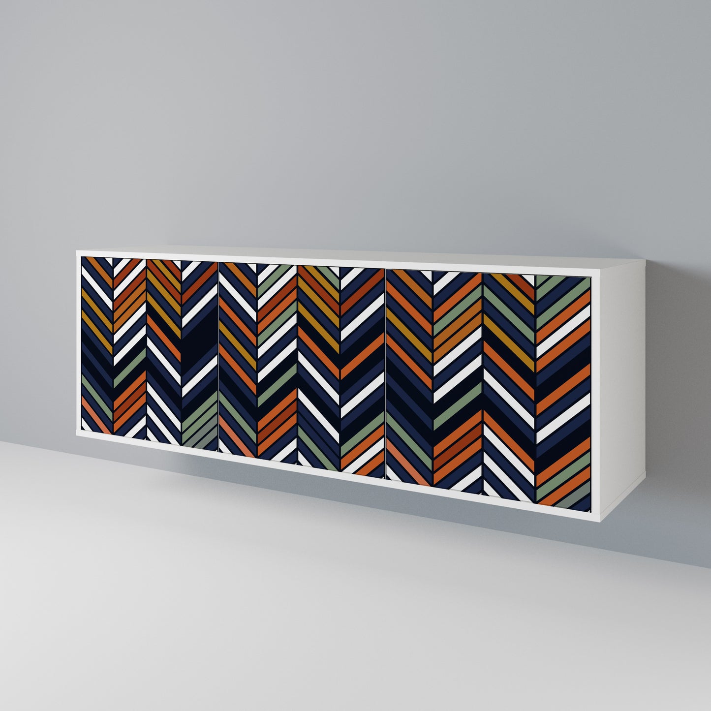 VIBRANT PATCHWORK 3-türiges Sideboard