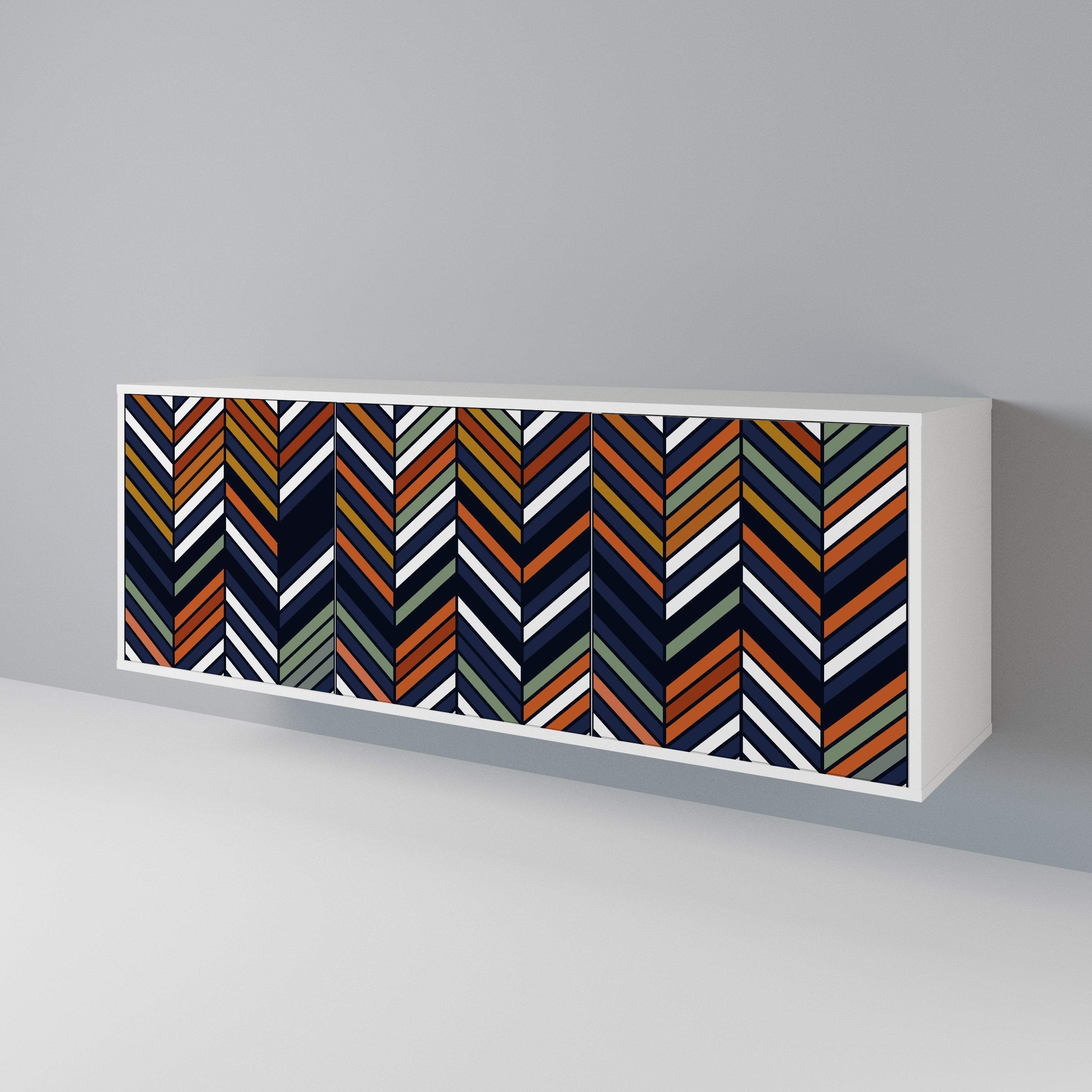 VIBRANT PATCHWORK 3-türiges Sideboard