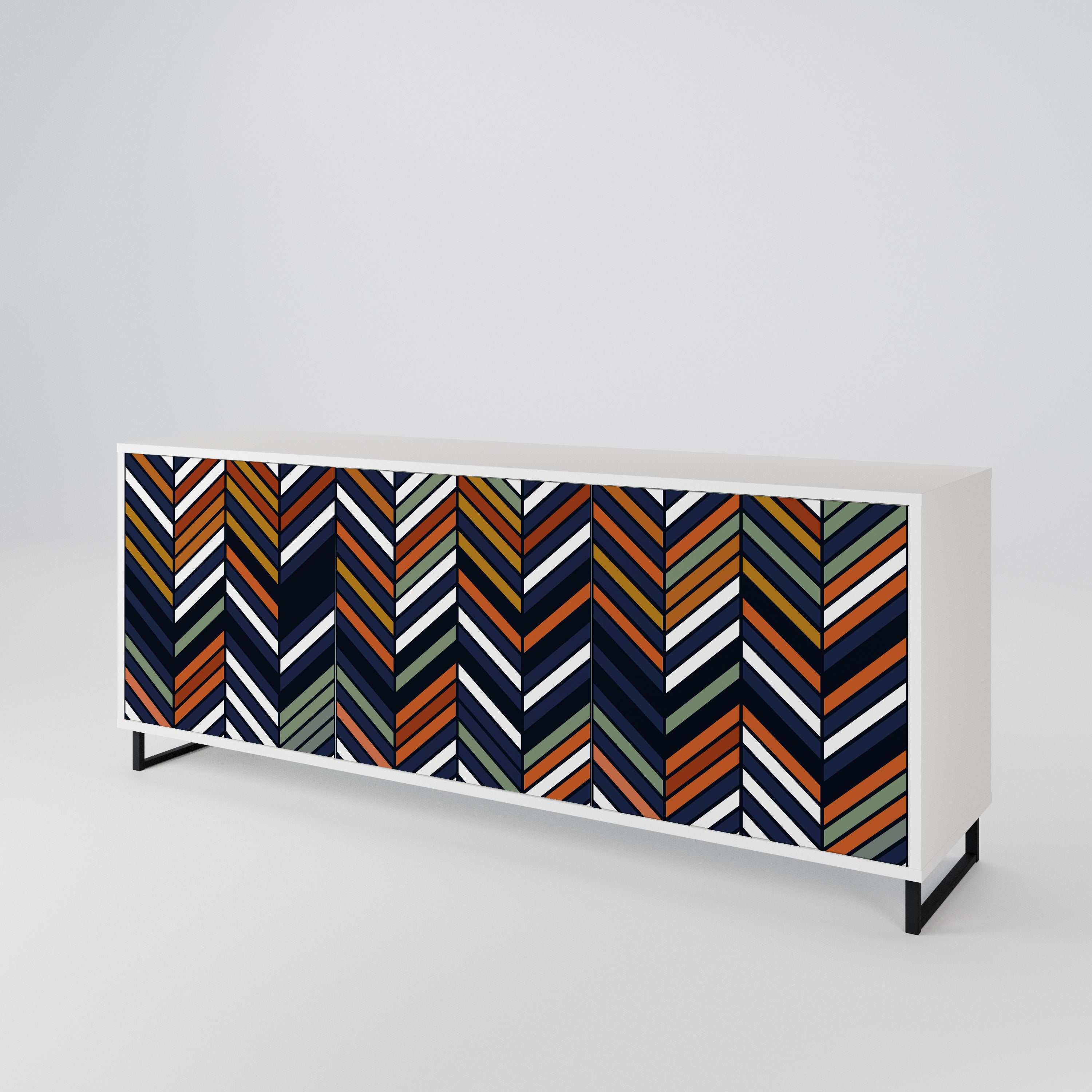 VIBRANT PATCHWORK 3-türiges Sideboard