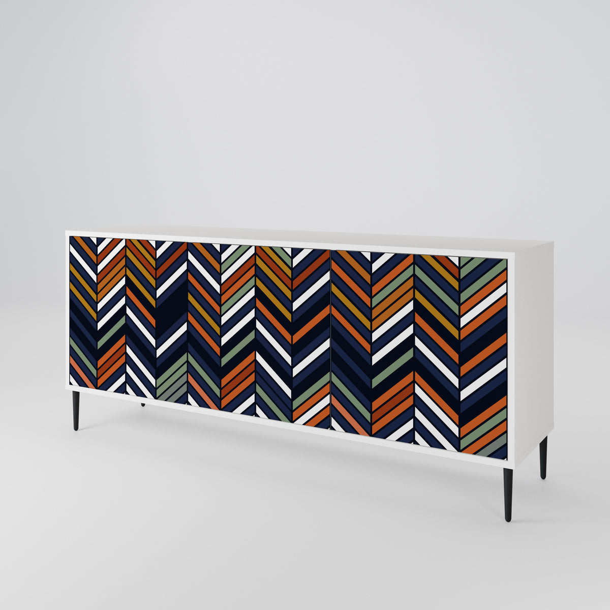 VIBRANT PATCHWORK 3-türiges Sideboard