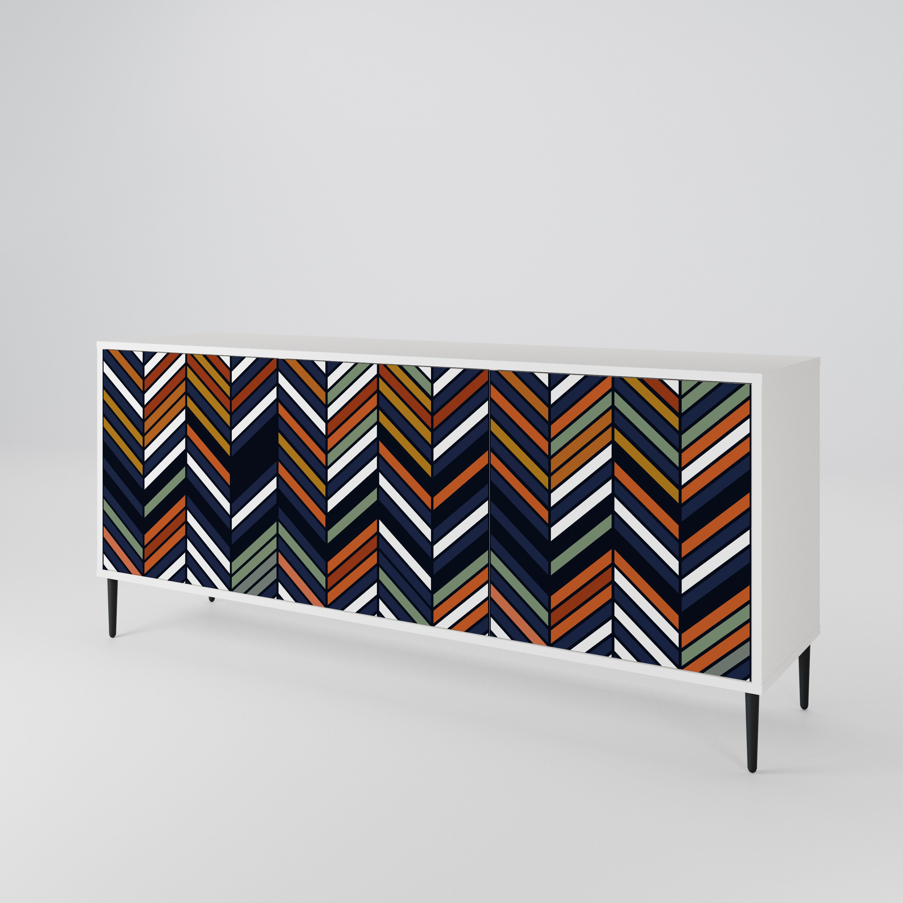 VIBRANT PATCHWORK 3-türiges Sideboard