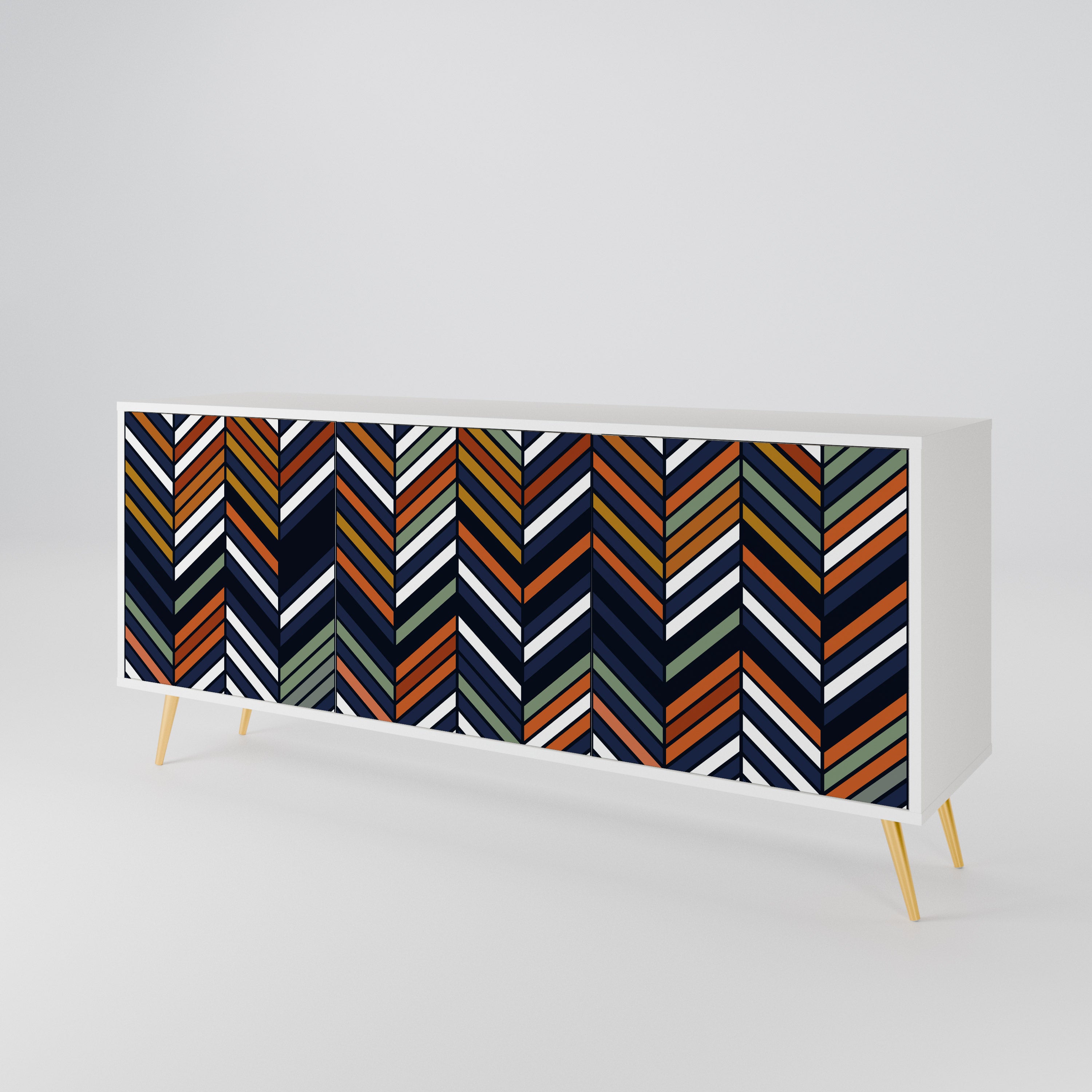 VIBRANT PATCHWORK 3-türiges Sideboard