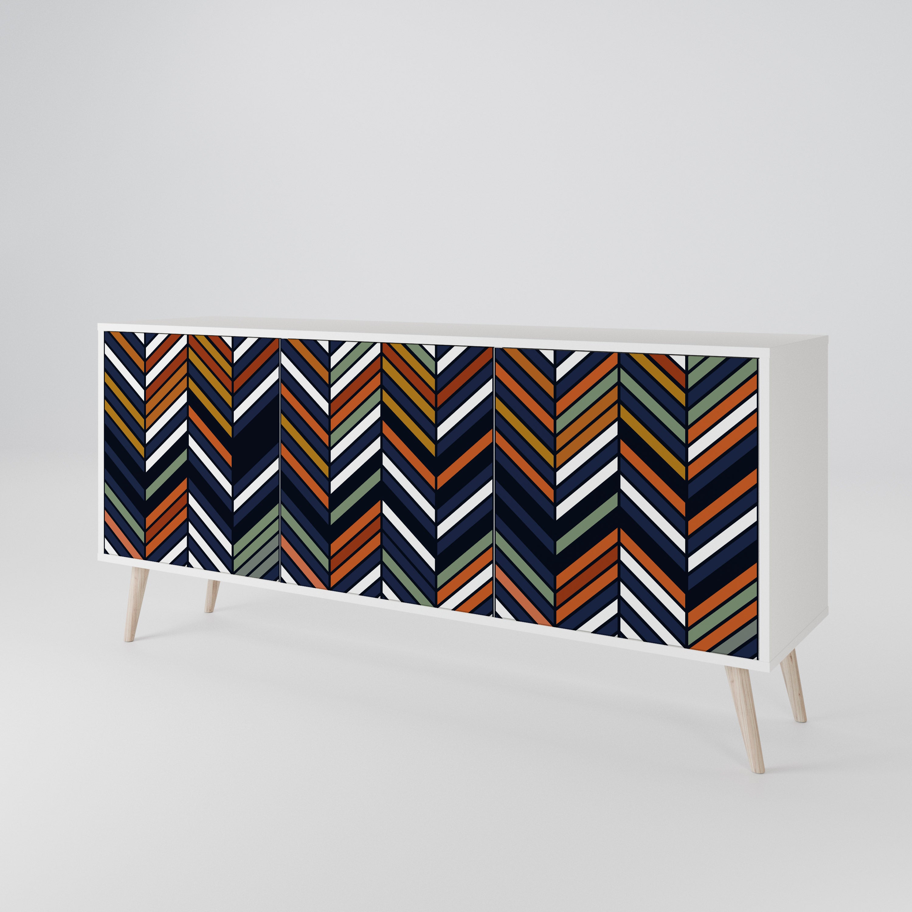 VIBRANT PATCHWORK 3-türiges Sideboard