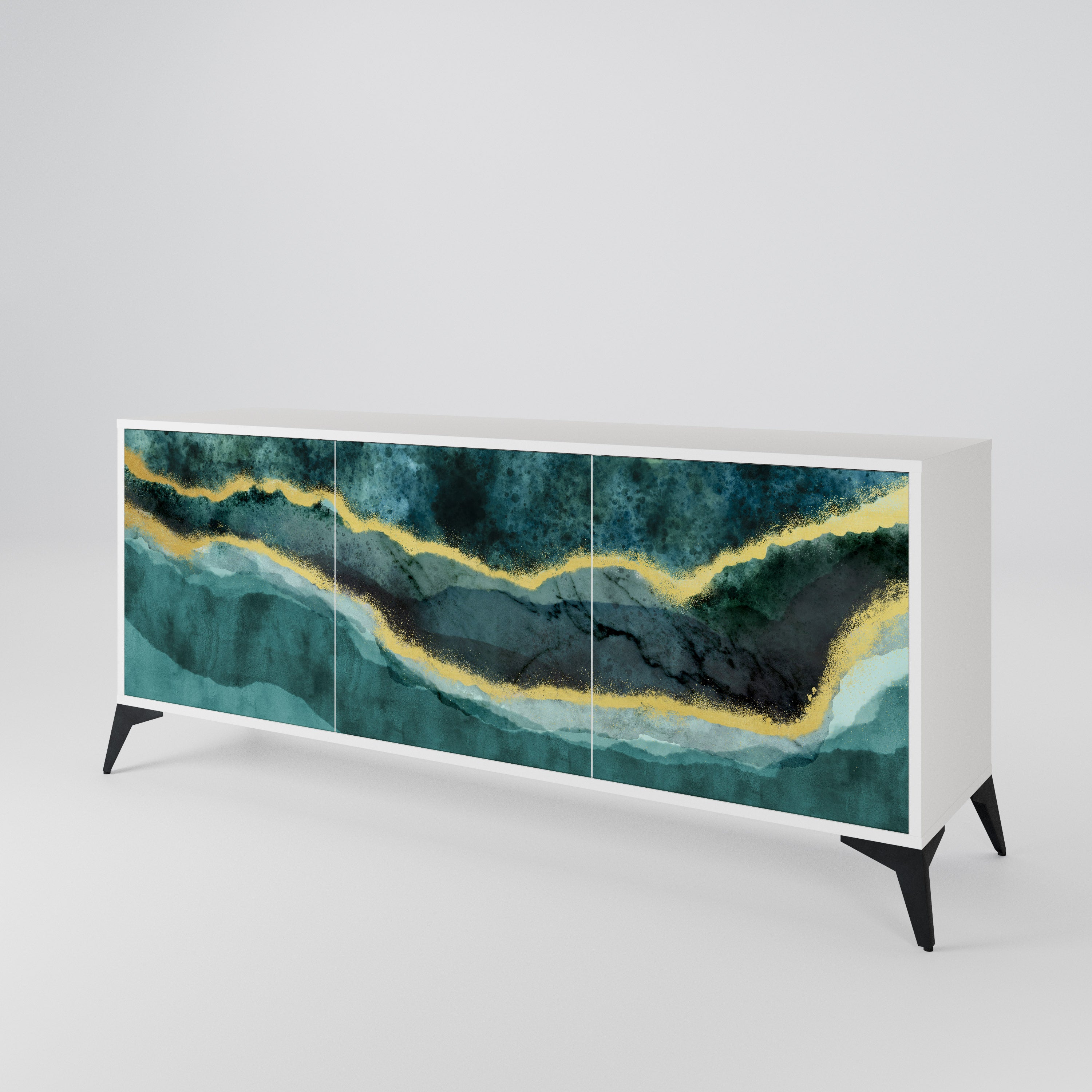 GOLDRUSH ODYSSEY 3-türiges Sideboard