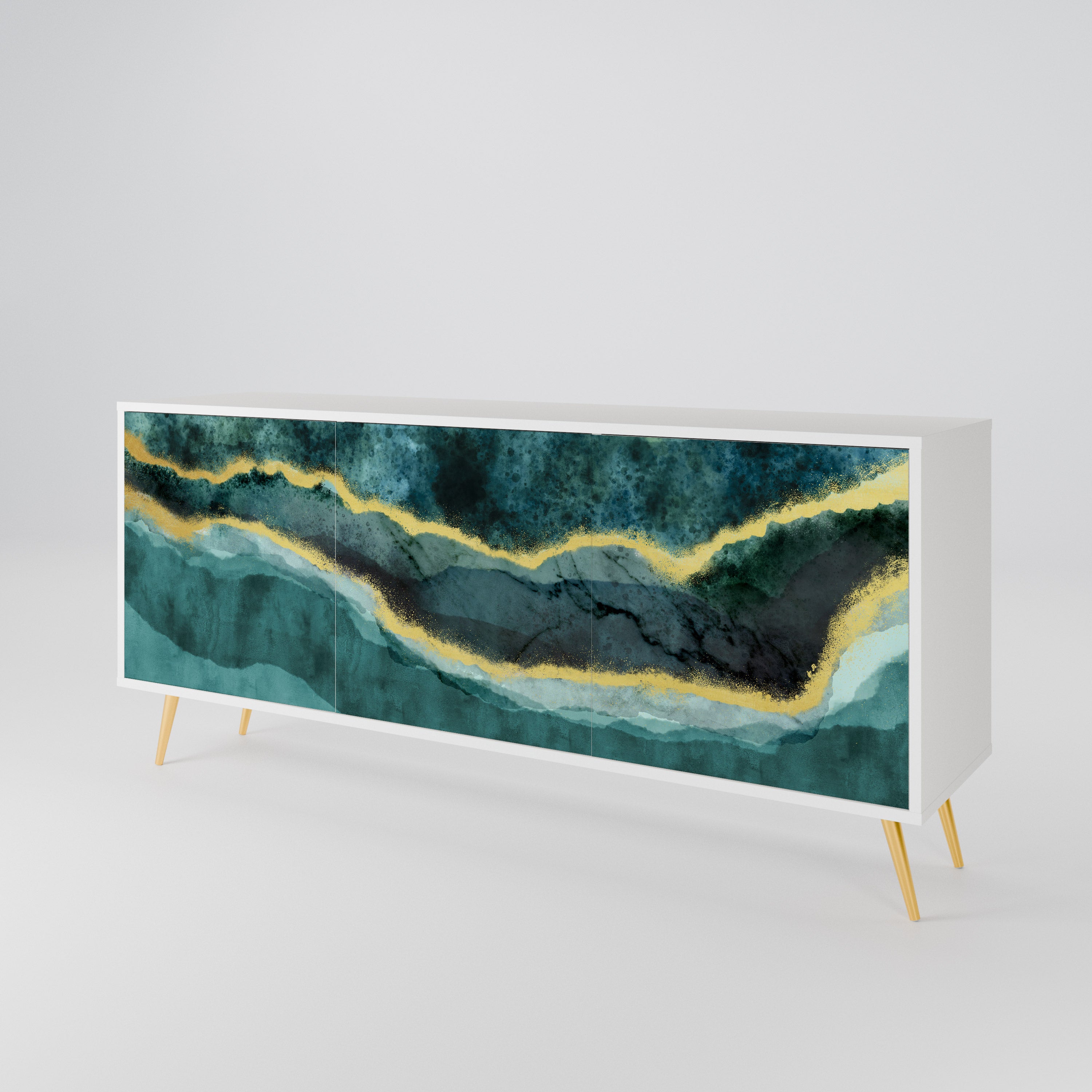 GOLDRUSH ODYSSEY 3-türiges Sideboard