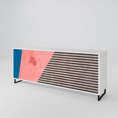 GLAMOROUS STRIPE 3-türiges Sideboard