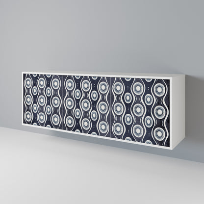 GRAPHITE EYES 3-türiges Sideboard