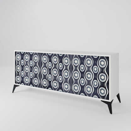 GRAPHITE EYES 3-türiges Sideboard