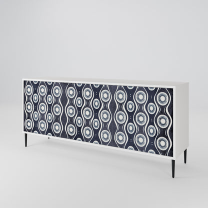 GRAPHITE EYES 3-türiges Sideboard