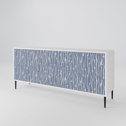 GRAPHITE RAIN 3-türiges Sideboard