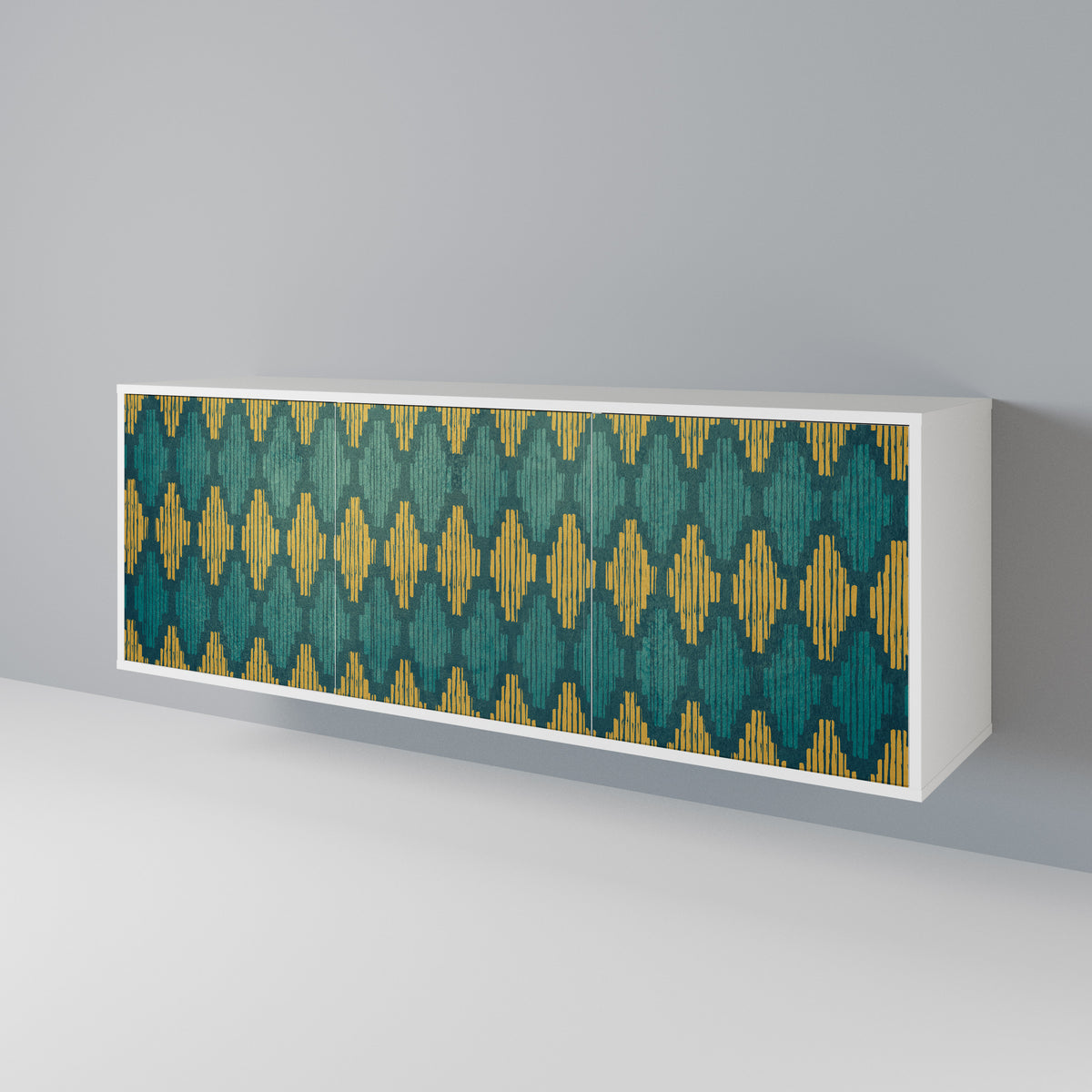 POLYGONS 3-türiges Sideboard