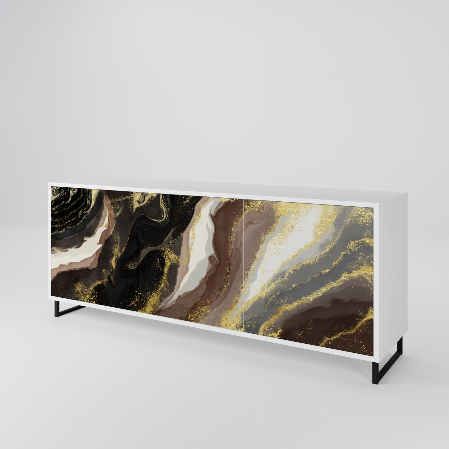 GOLD DUST 3-türiges Sideboard