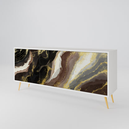 GOLD DUST 3-türiges Sideboard