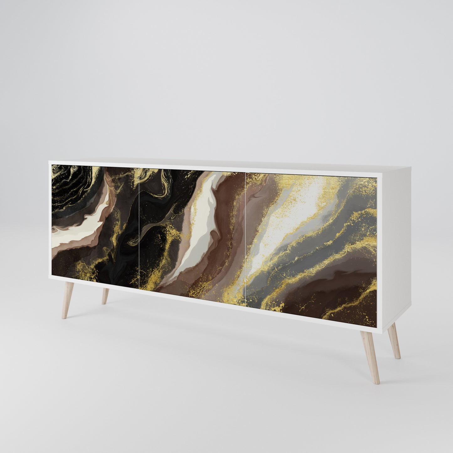 GOLD DUST 3-türiges Sideboard