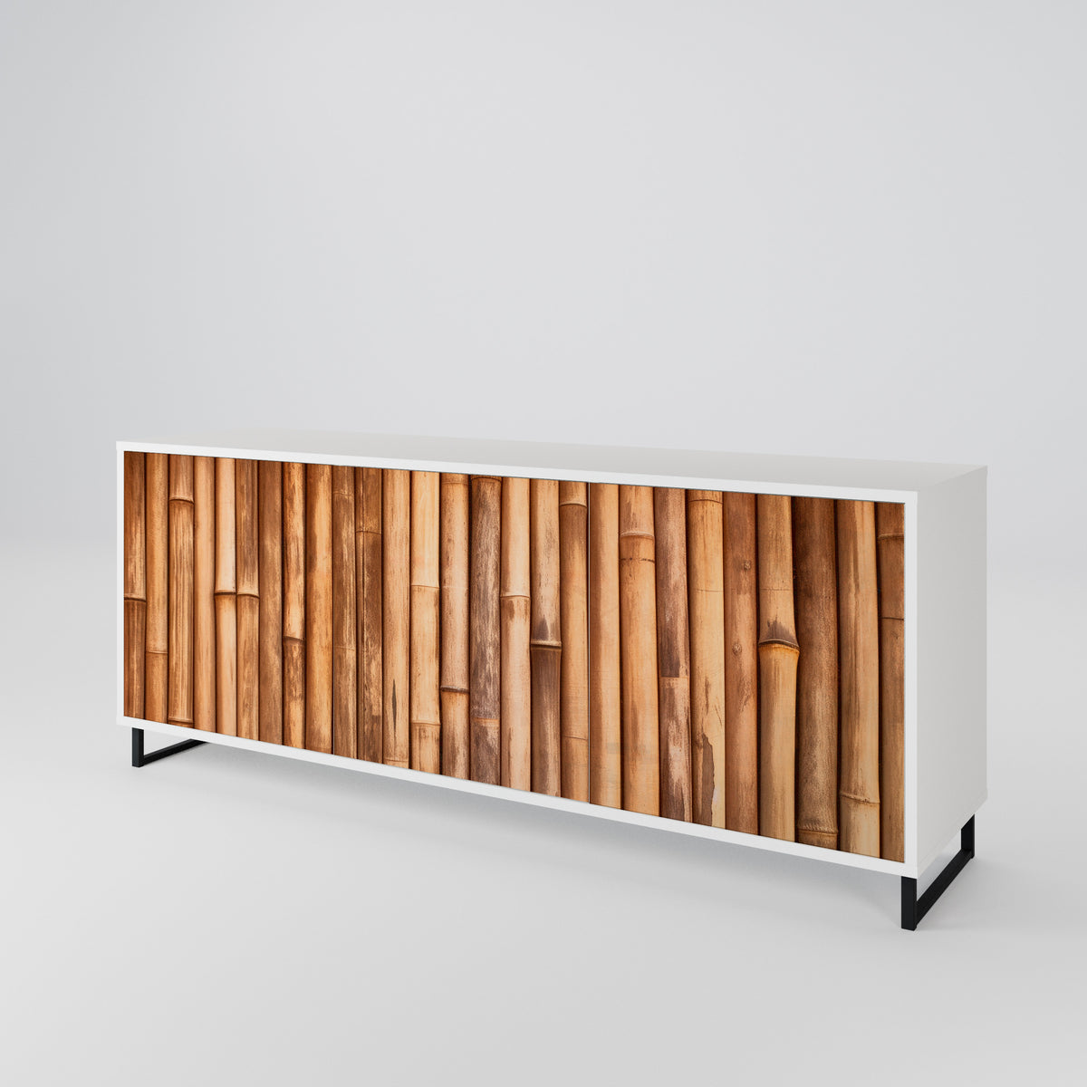 NATURAL WOOD 3-türiges Sideboard