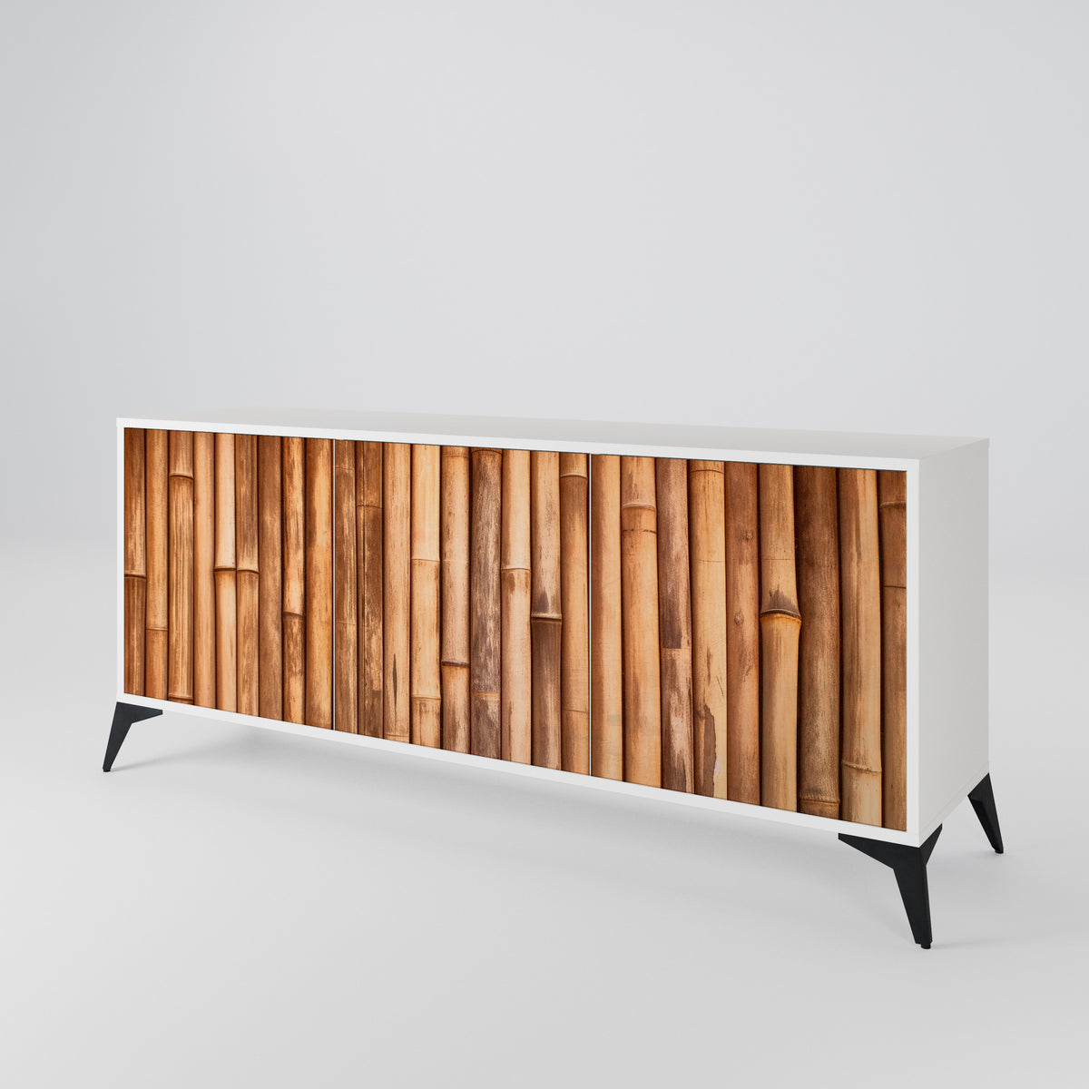 NATURAL WOOD 3-türiges Sideboard