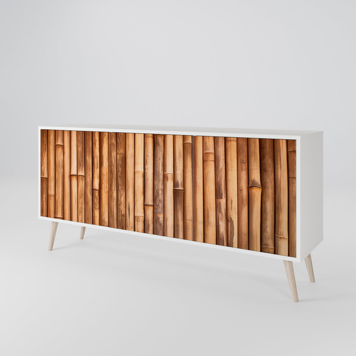 NATURAL WOOD 3-türiges Sideboard