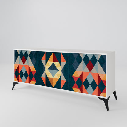 CRACKED ILLUSION 3-türiges Sideboard