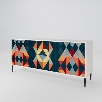CRACKED ILLUSION 3-türiges Sideboard