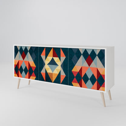 CRACKED ILLUSION 3-türiges Sideboard