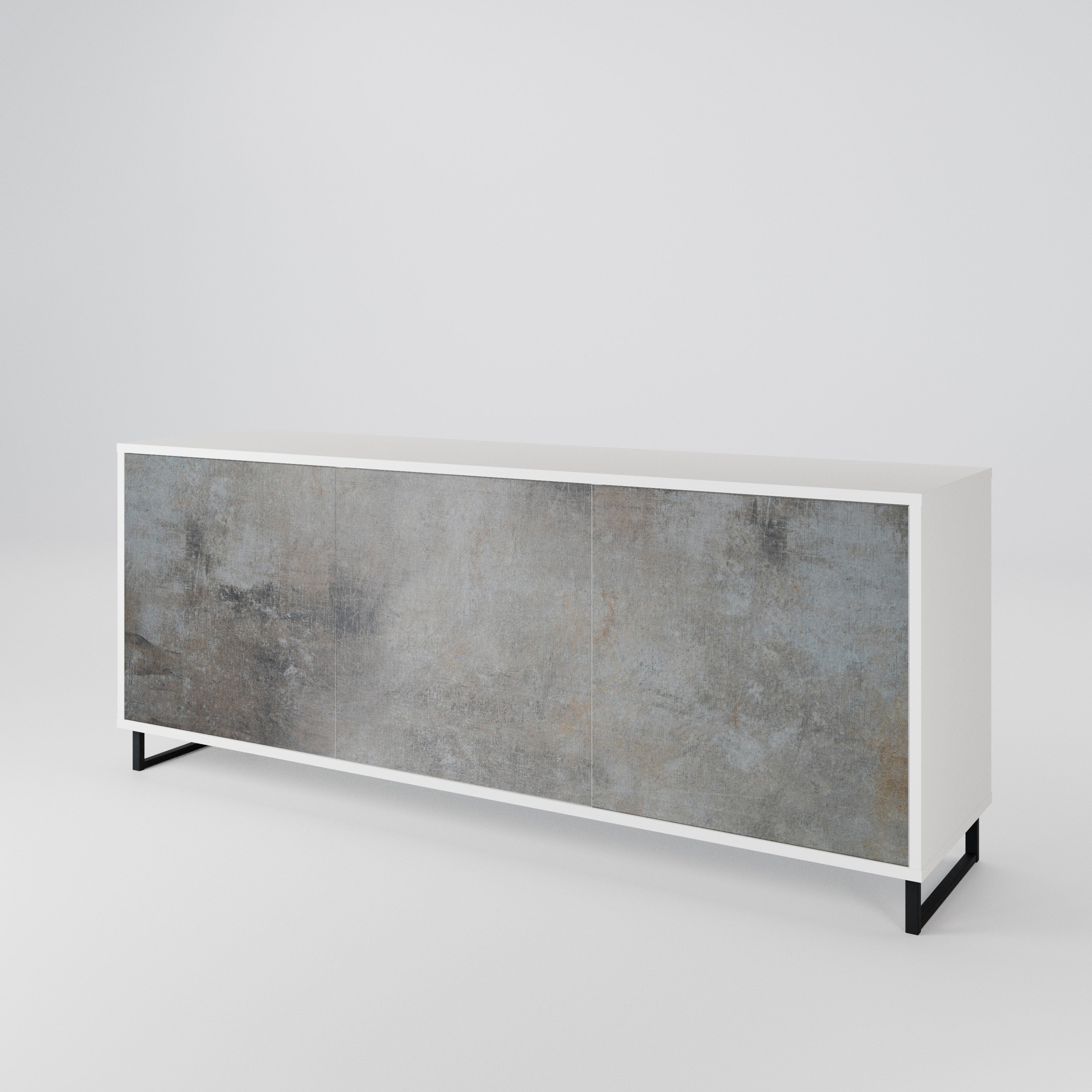 CONCRETE WALL 3-türiges Sideboard