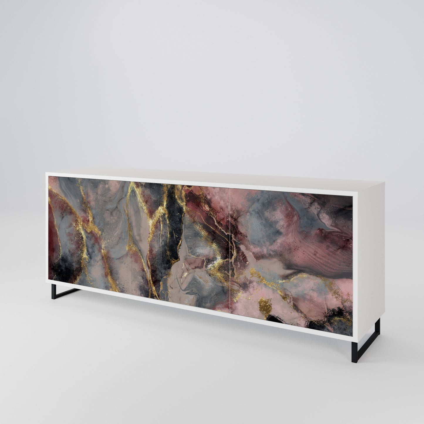 GOLDEN TIDES 3-türiges Sideboard