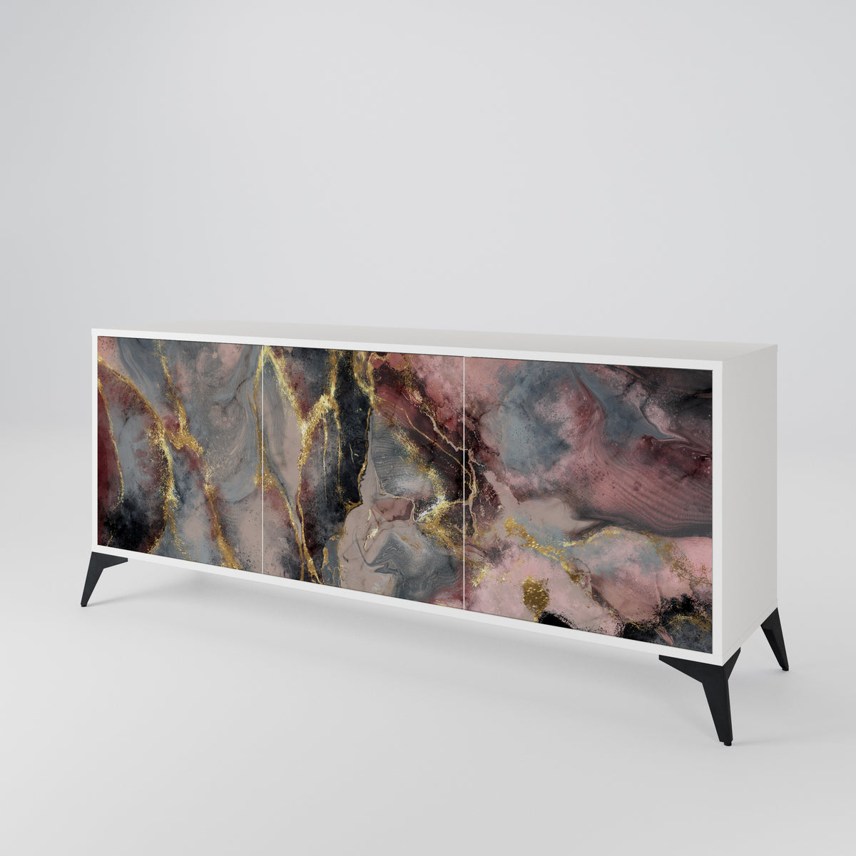 GOLDEN TIDES 3-türiges Sideboard