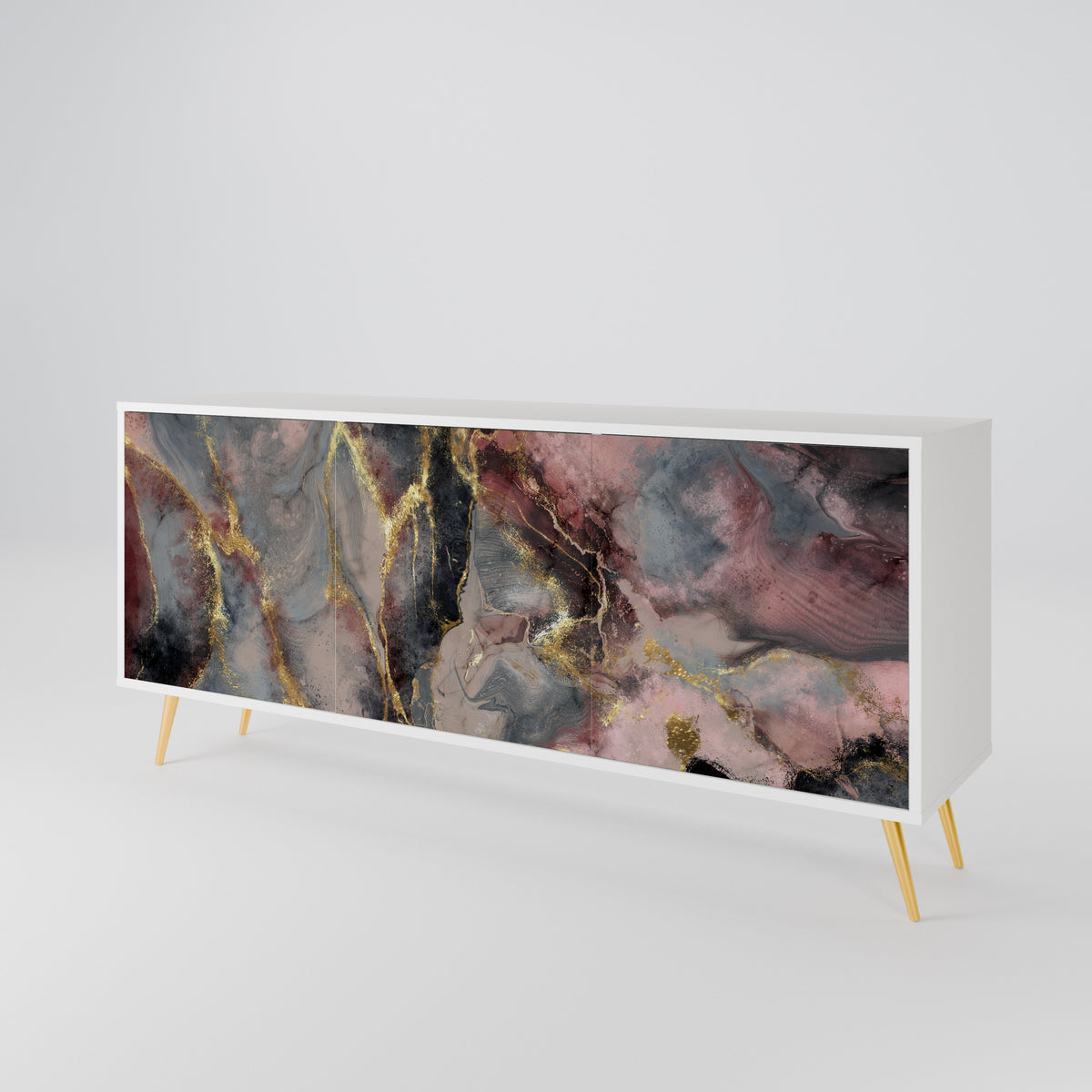 GOLDEN TIDES 3-türiges Sideboard