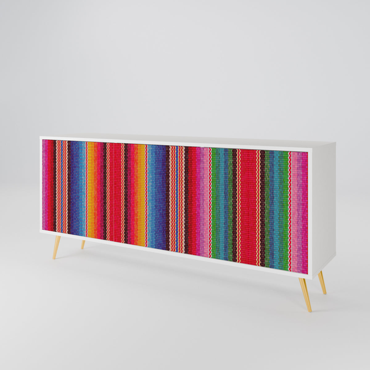 ETHNIC MEXICAN 3-türiges Sideboard