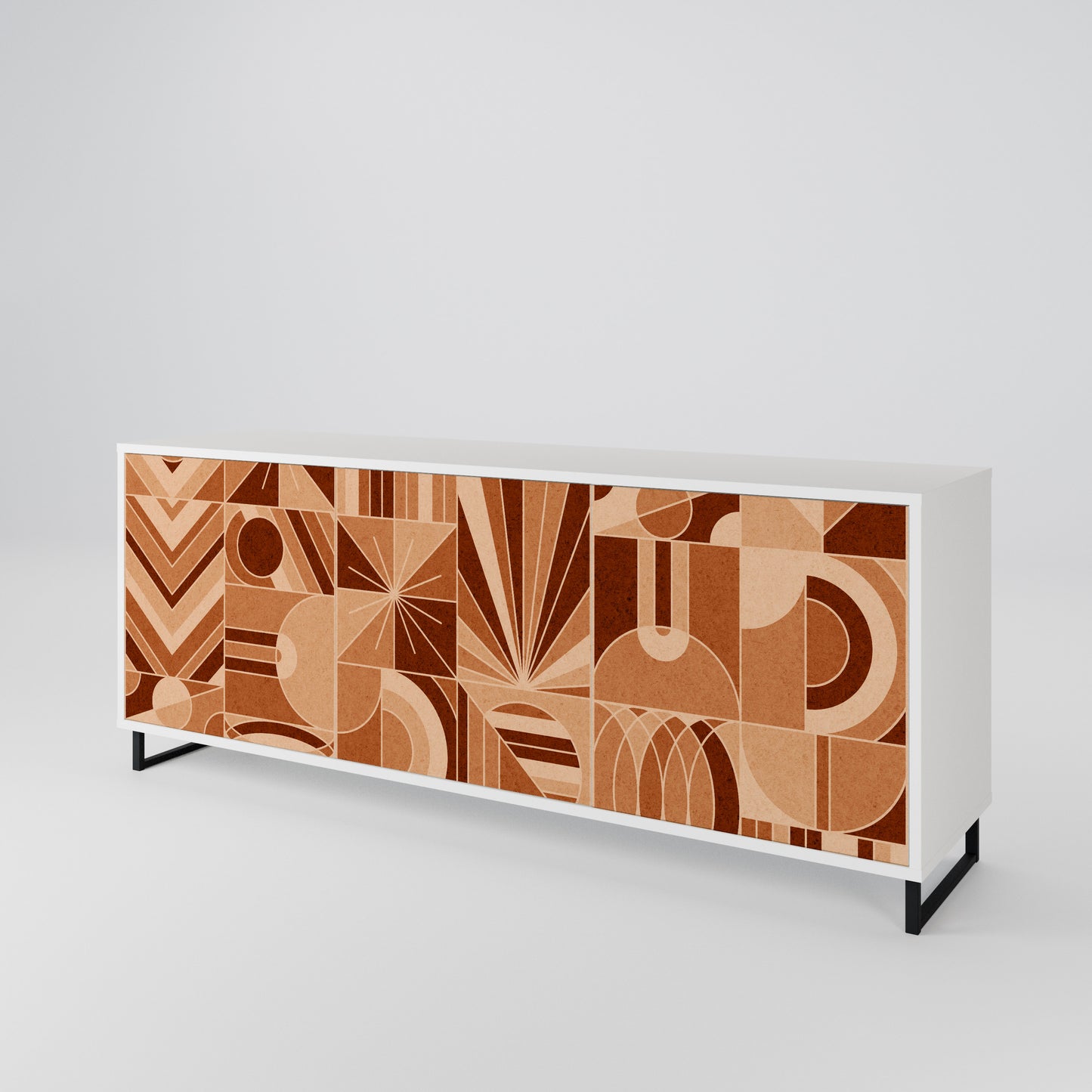 PRISM MOSAIC 3-türiges Sideboard