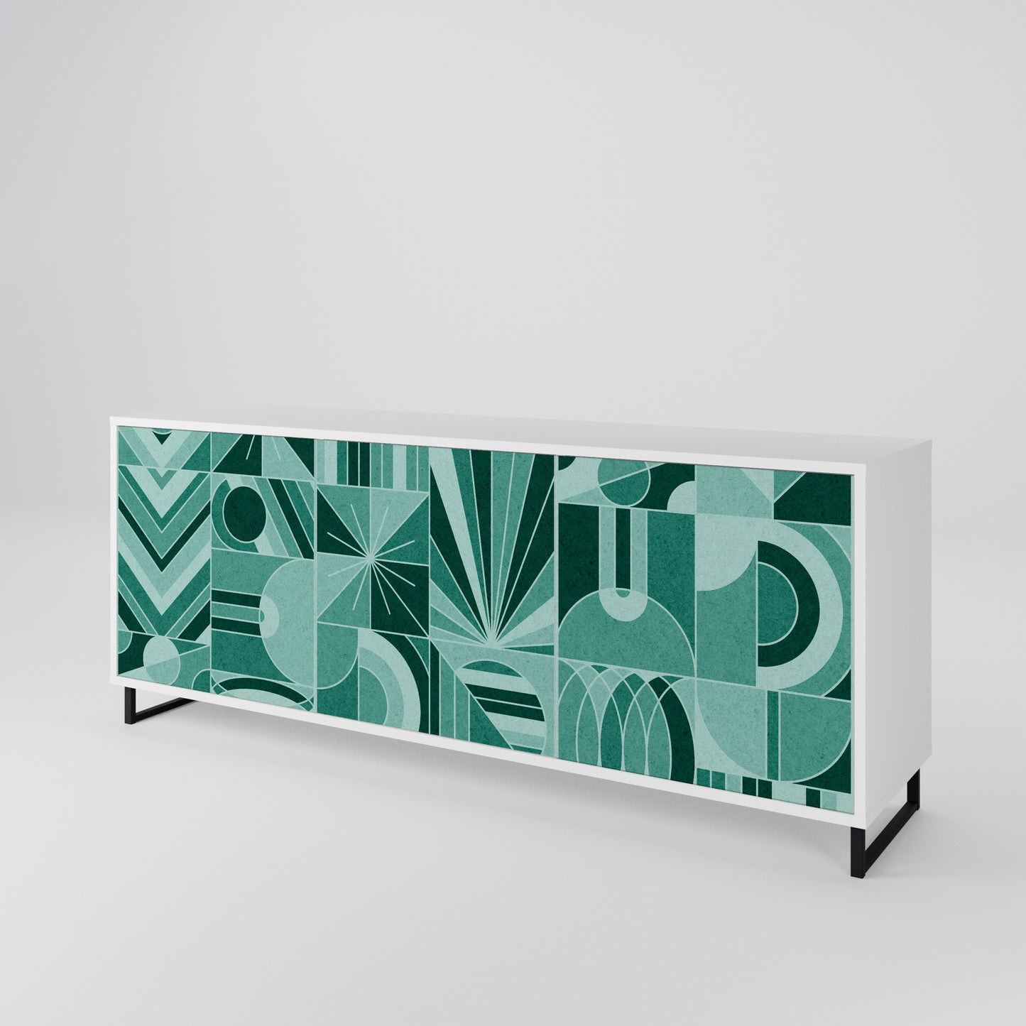 HARMONIC GRID 3-türiges Sideboard