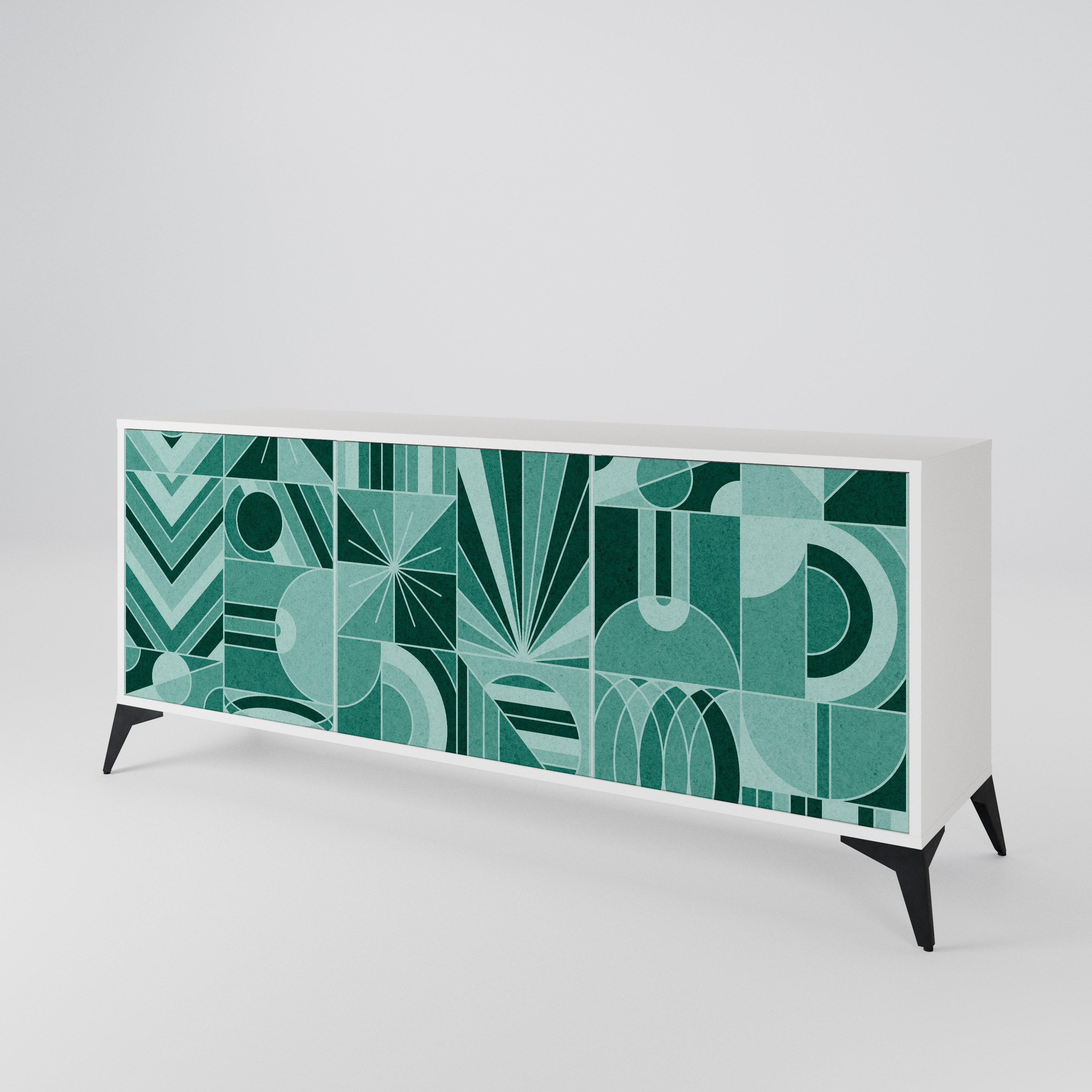 HARMONIC GRID 3-Door Sideboard