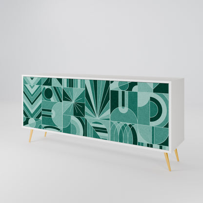 HARMONIC GRID 3-türiges Sideboard