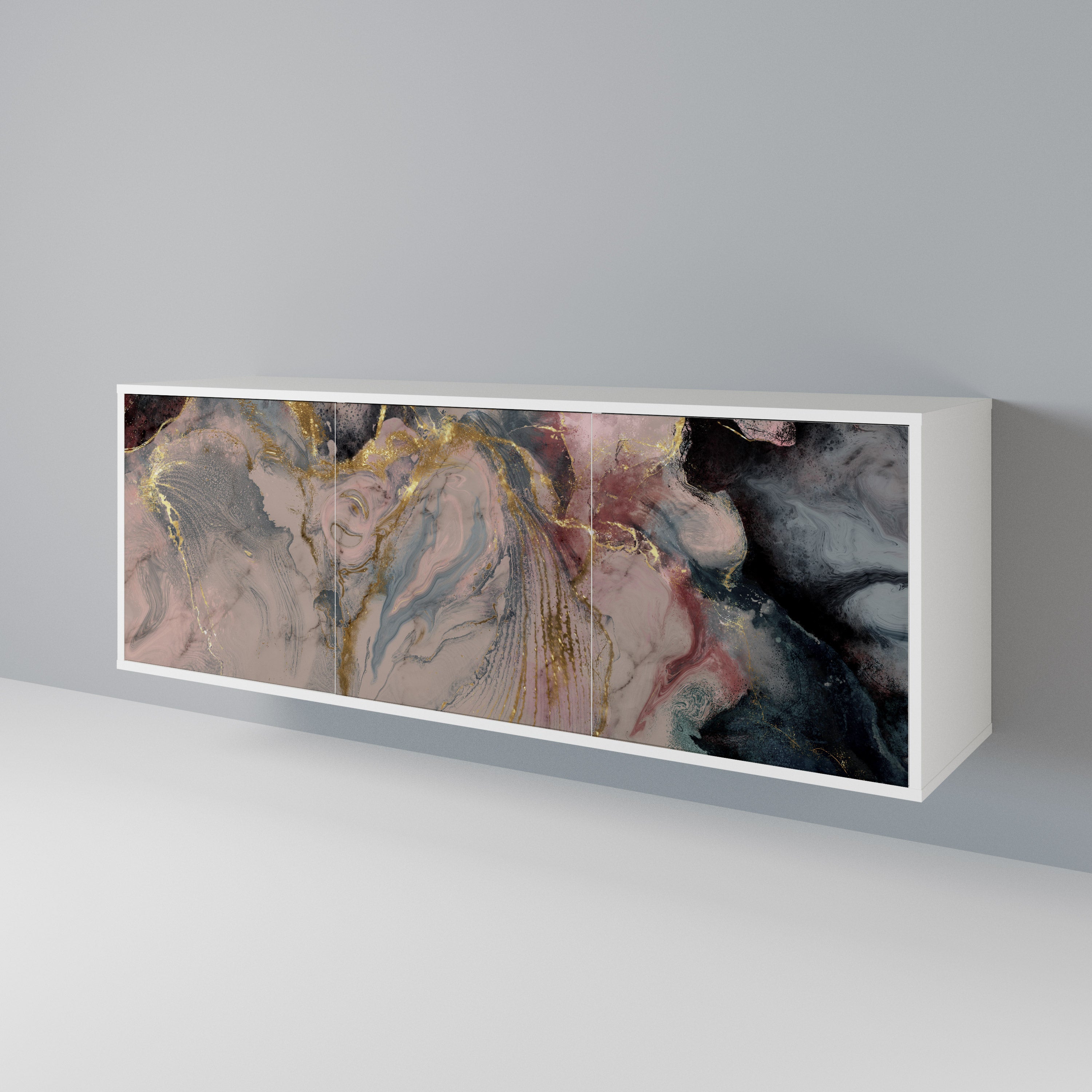 GILDED SWIRLS 3-türiges Sideboard