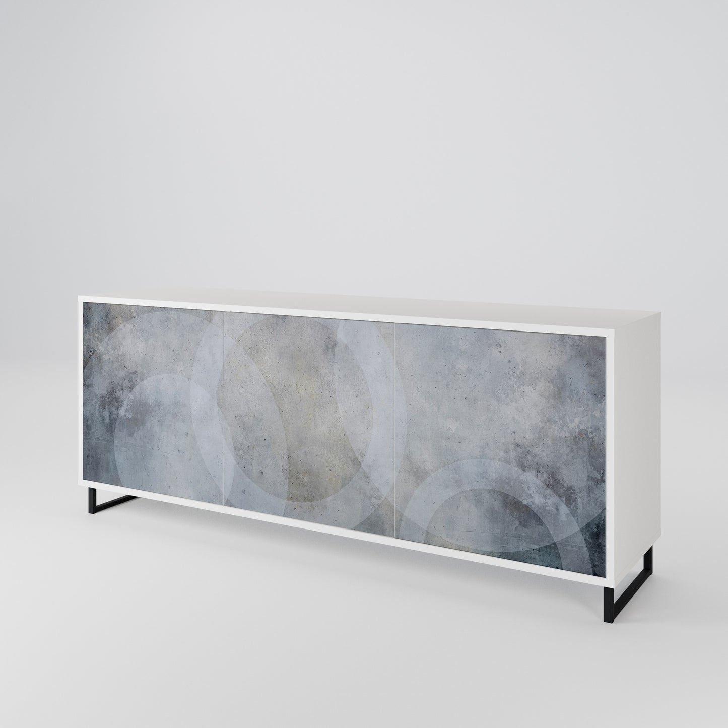 MUTED ARC 3-türiges Sideboard