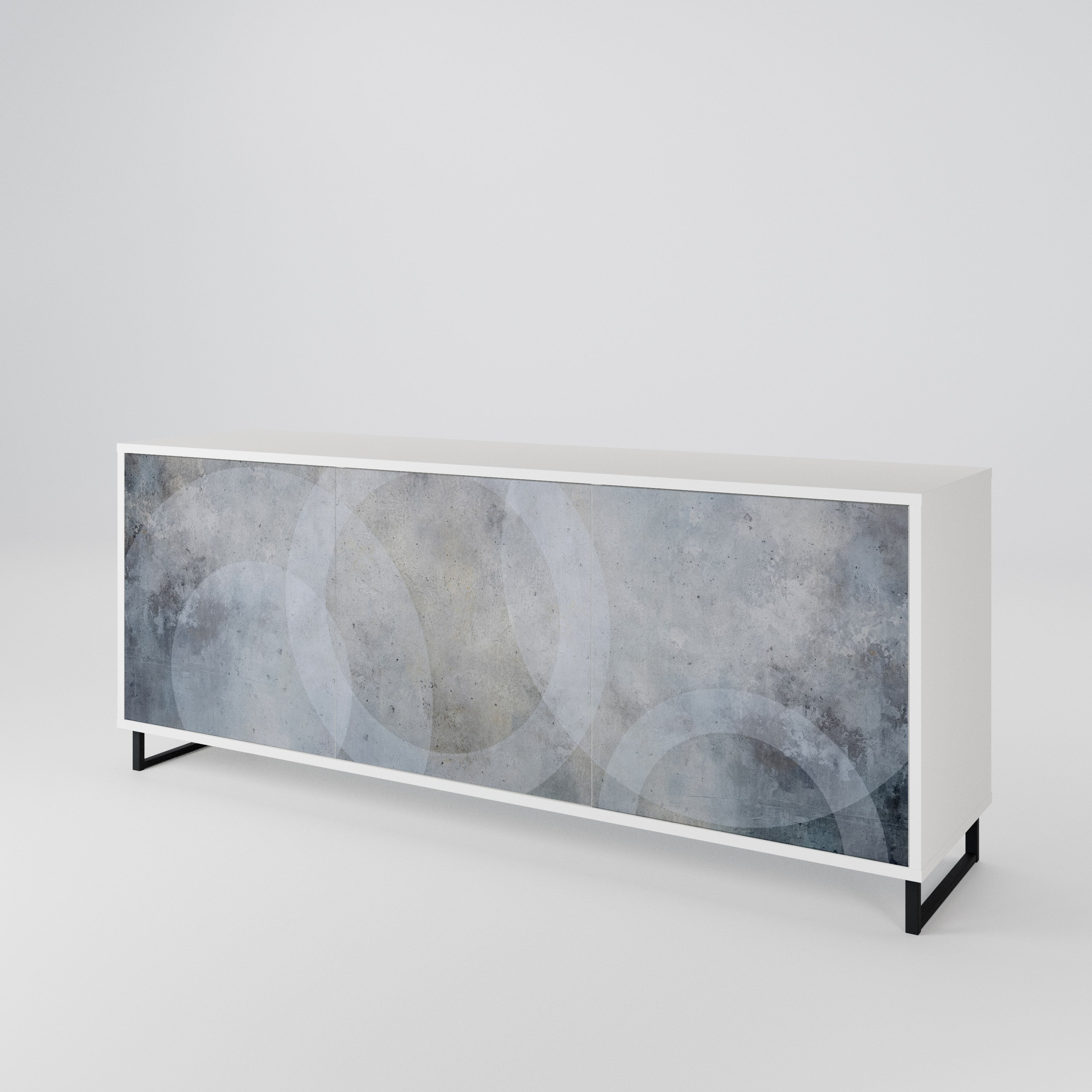 MUTED ARC 3-türiges Sideboard