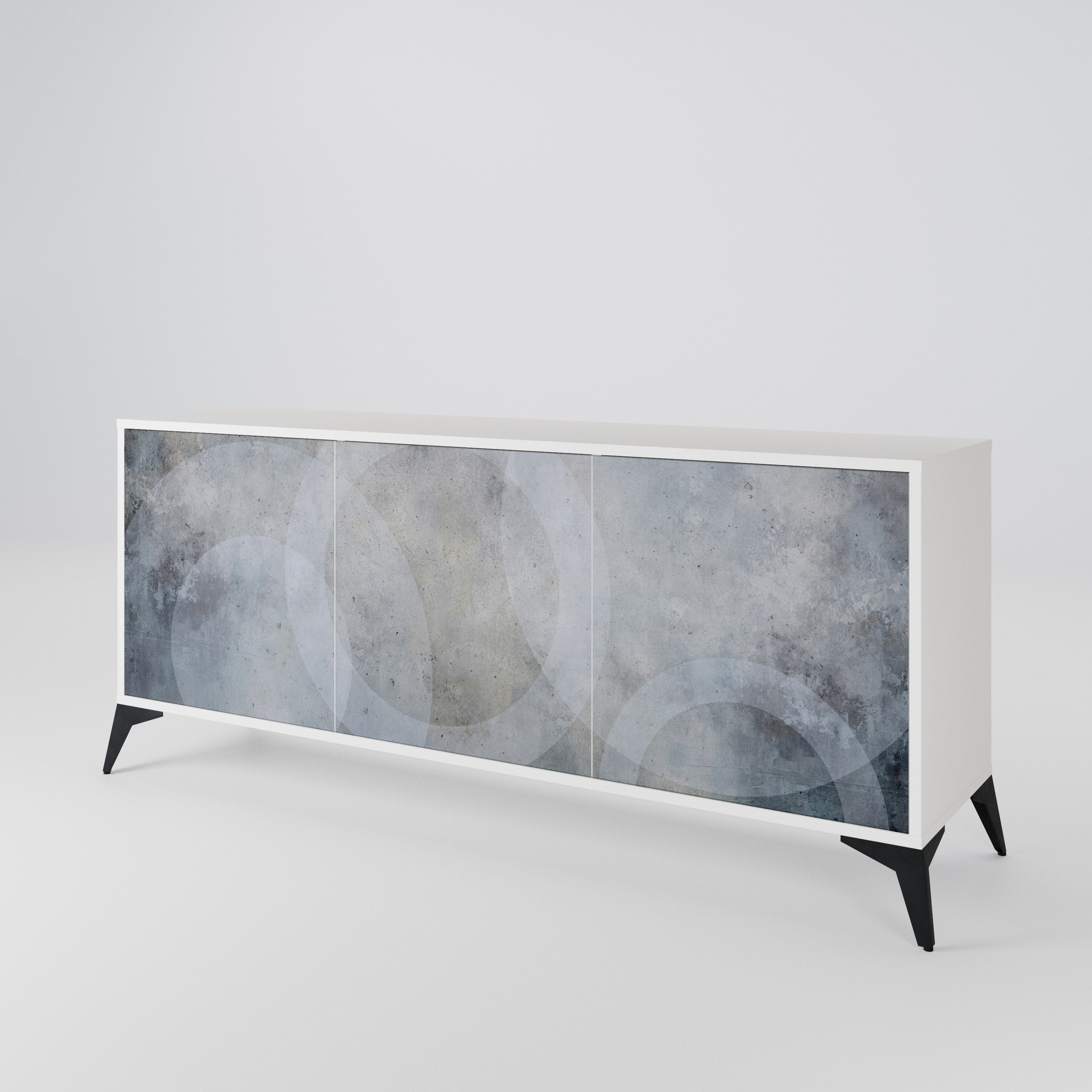 MUTED ARC 3-türiges Sideboard
