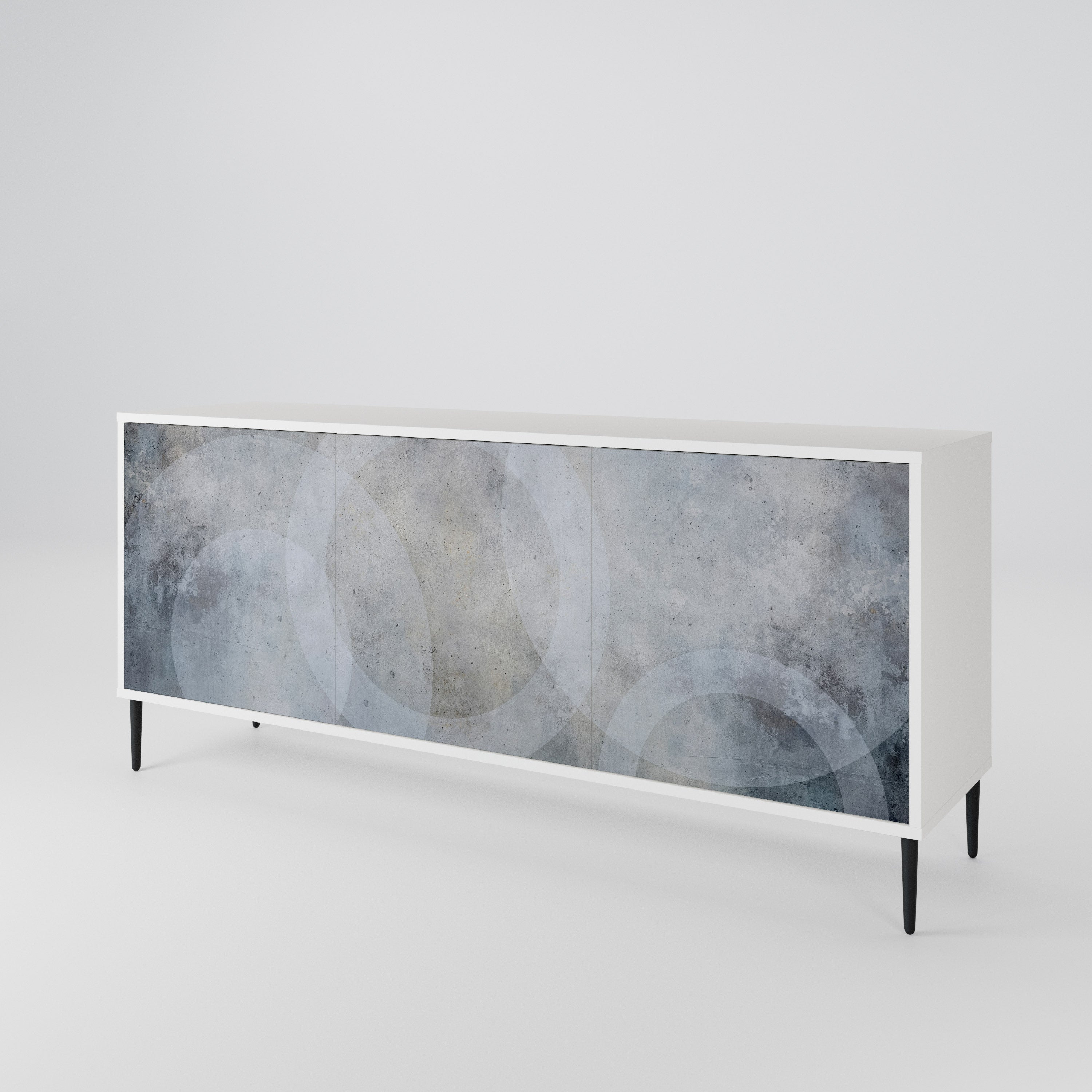 MUTED ARC 3-türiges Sideboard