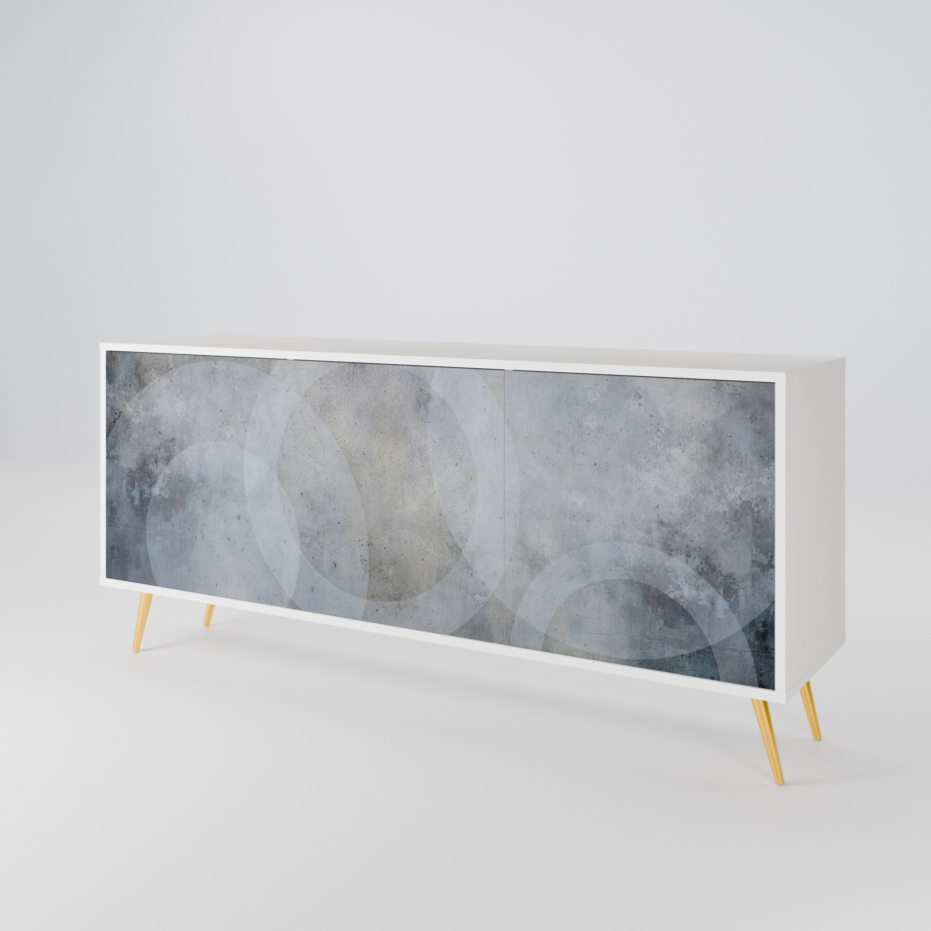 MUTED ARC 3-türiges Sideboard