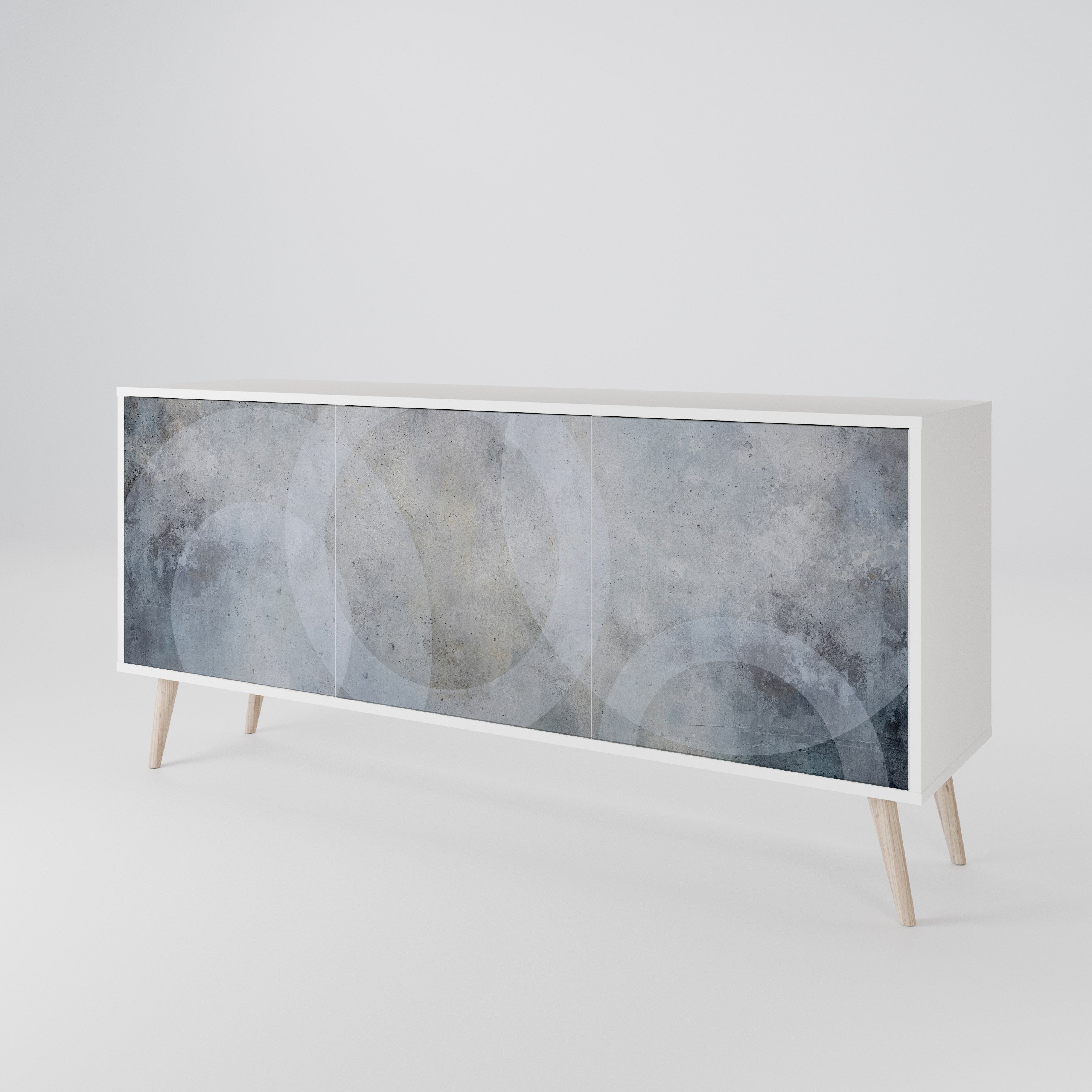 MUTED ARC 3-türiges Sideboard