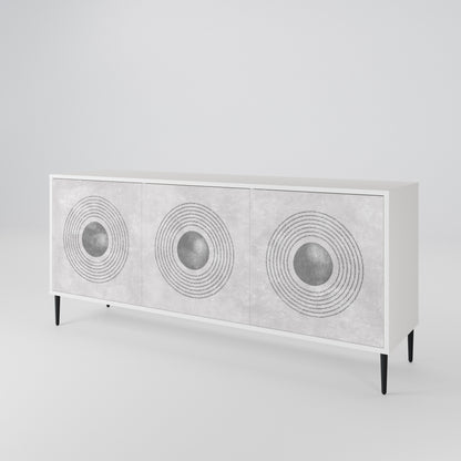 SOLID CIRCLES 3-türiges Sideboard