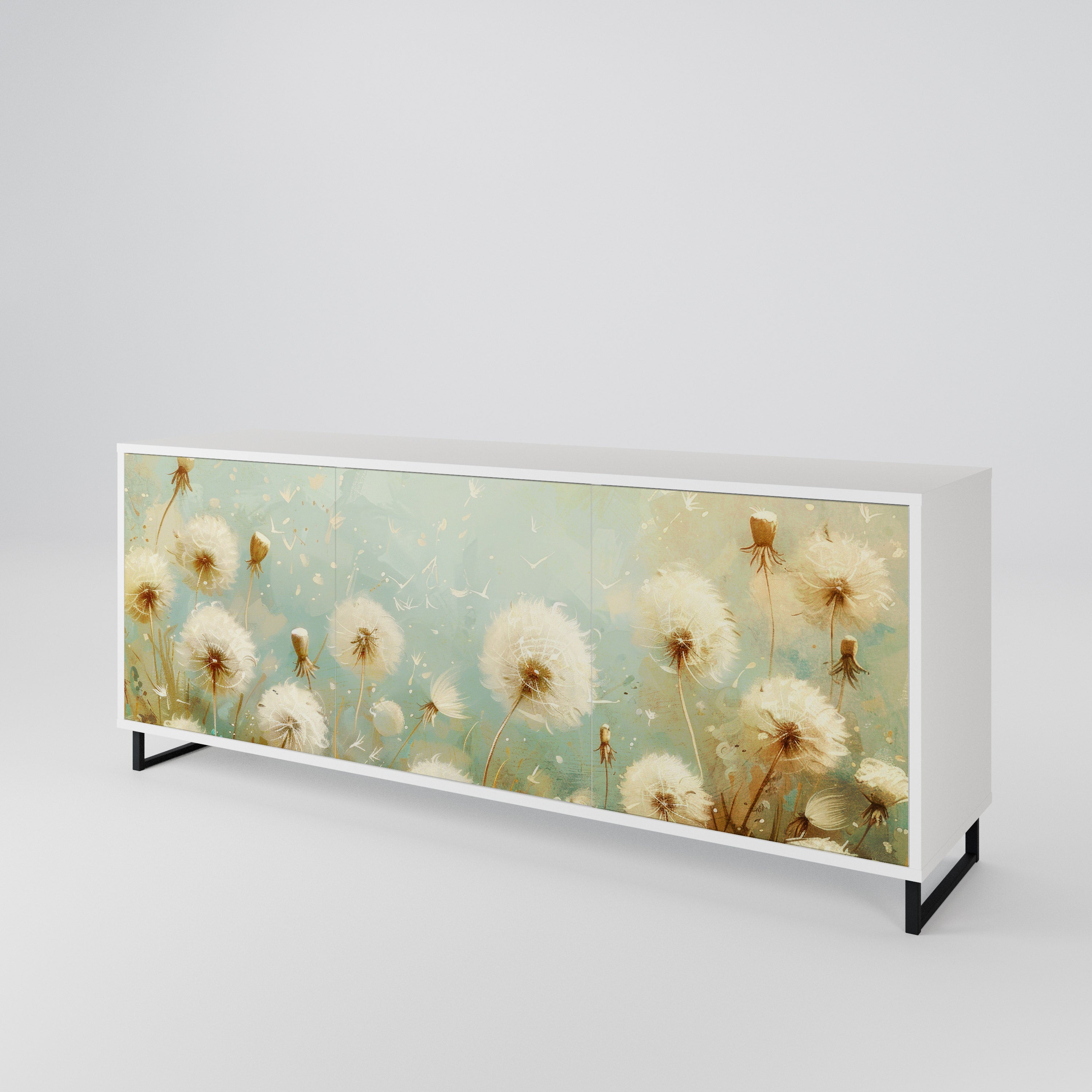 DREAMY MEADOW 3-türiges Sideboard