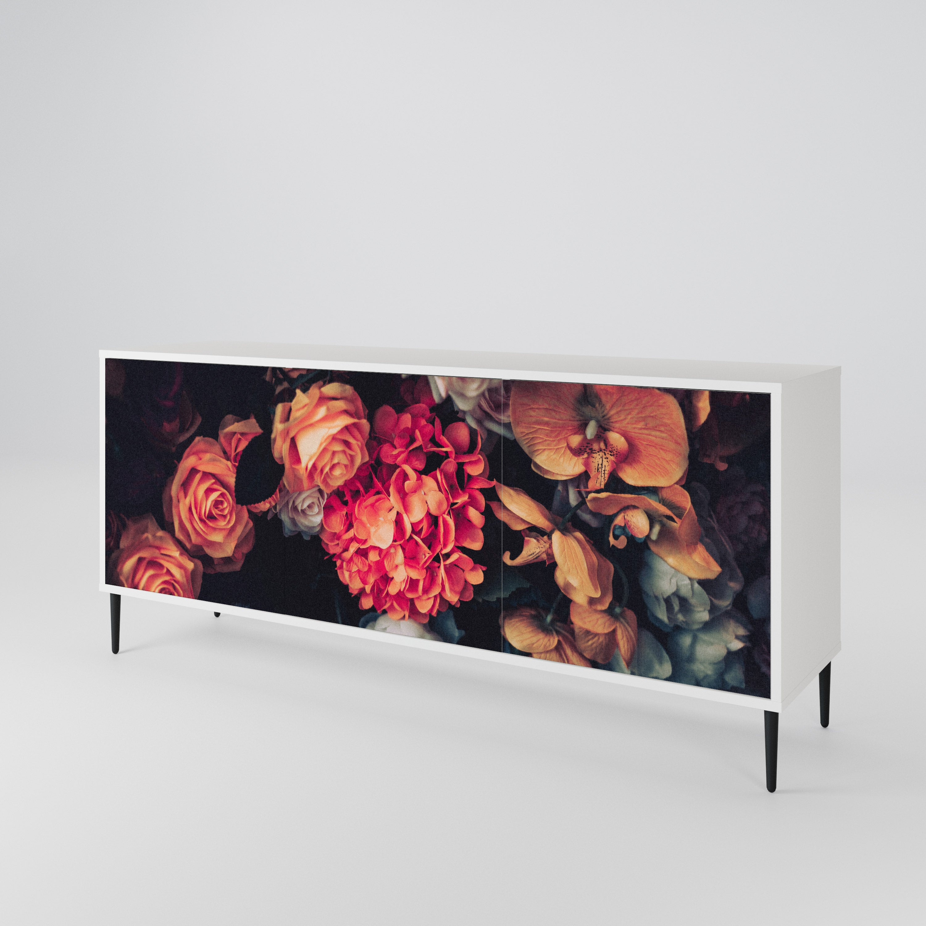 NEVERENDING BLOOM 3-türiges Sideboard