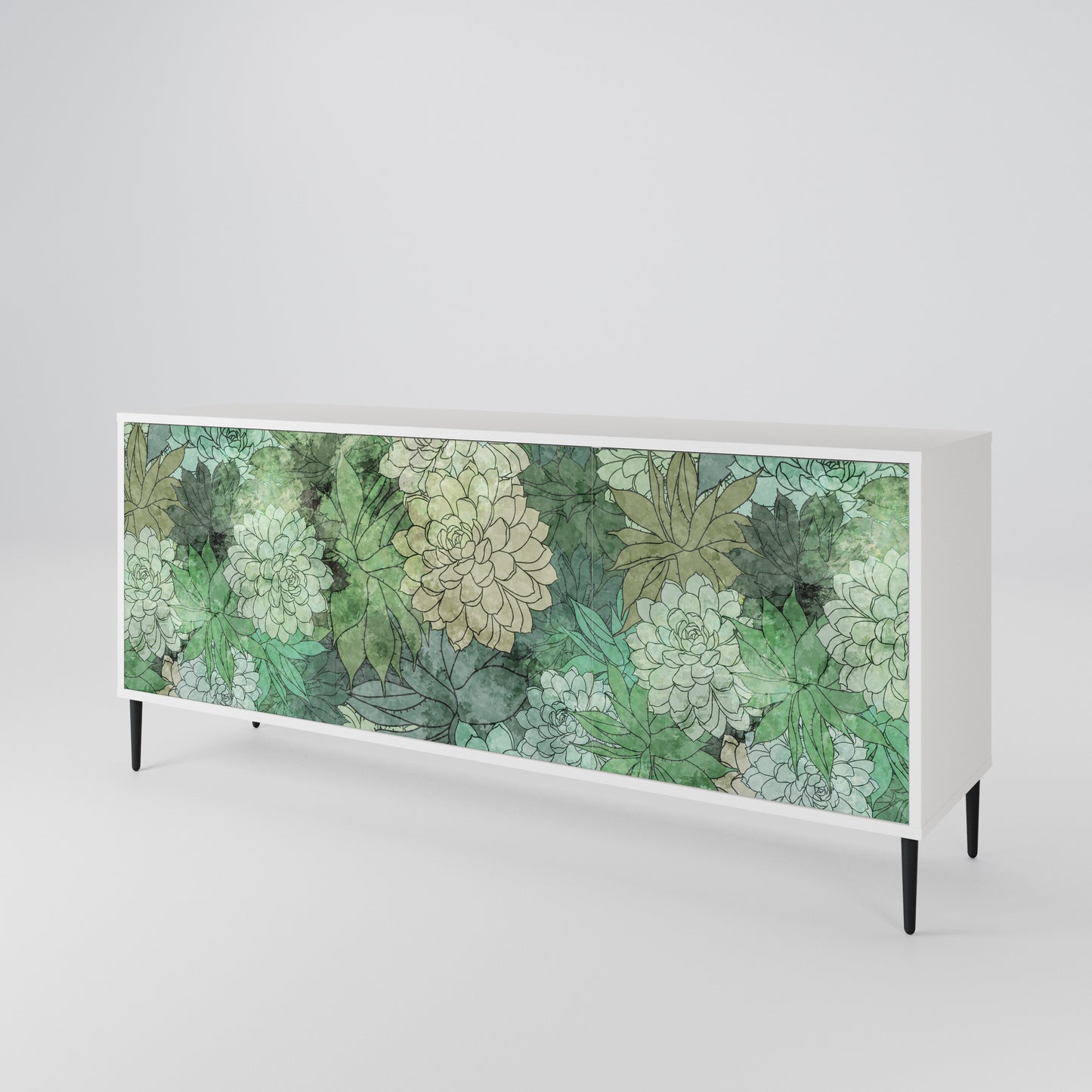SUCCULENT CLUSTER 3-türiges Sideboard